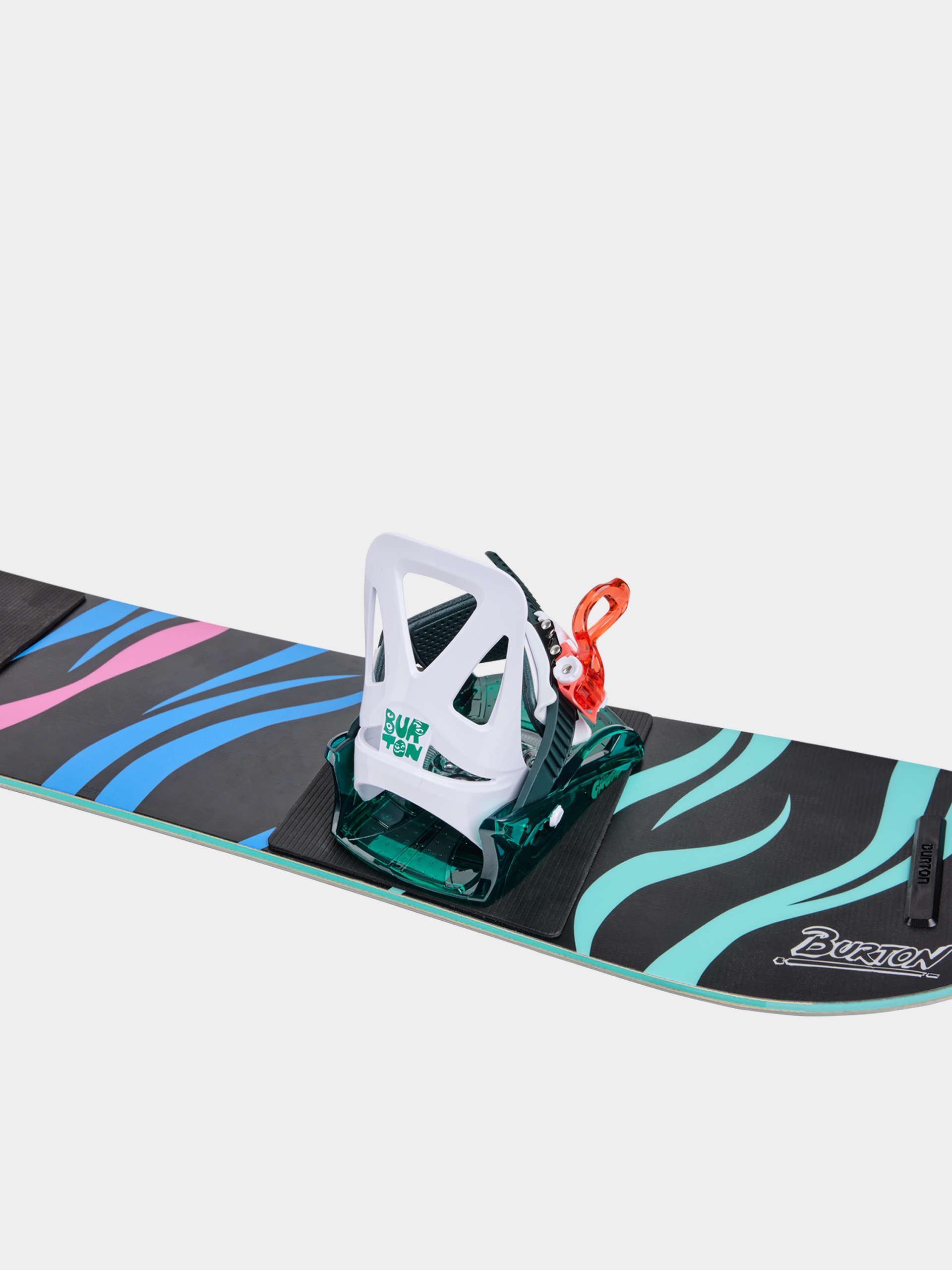 Snowboard kötés Burton Mini Grom JR (green/multi)