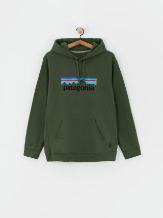 Patagonia P-6 Logo Uprisal HD Kapucnis pulóver (torrey pine green)