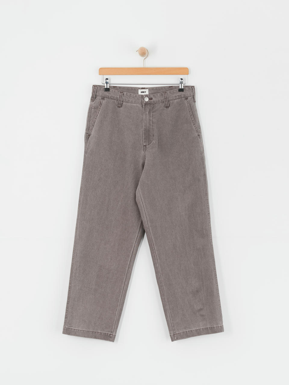 OBEY Bigwig Chino Kisnadrág (pigment java brown)