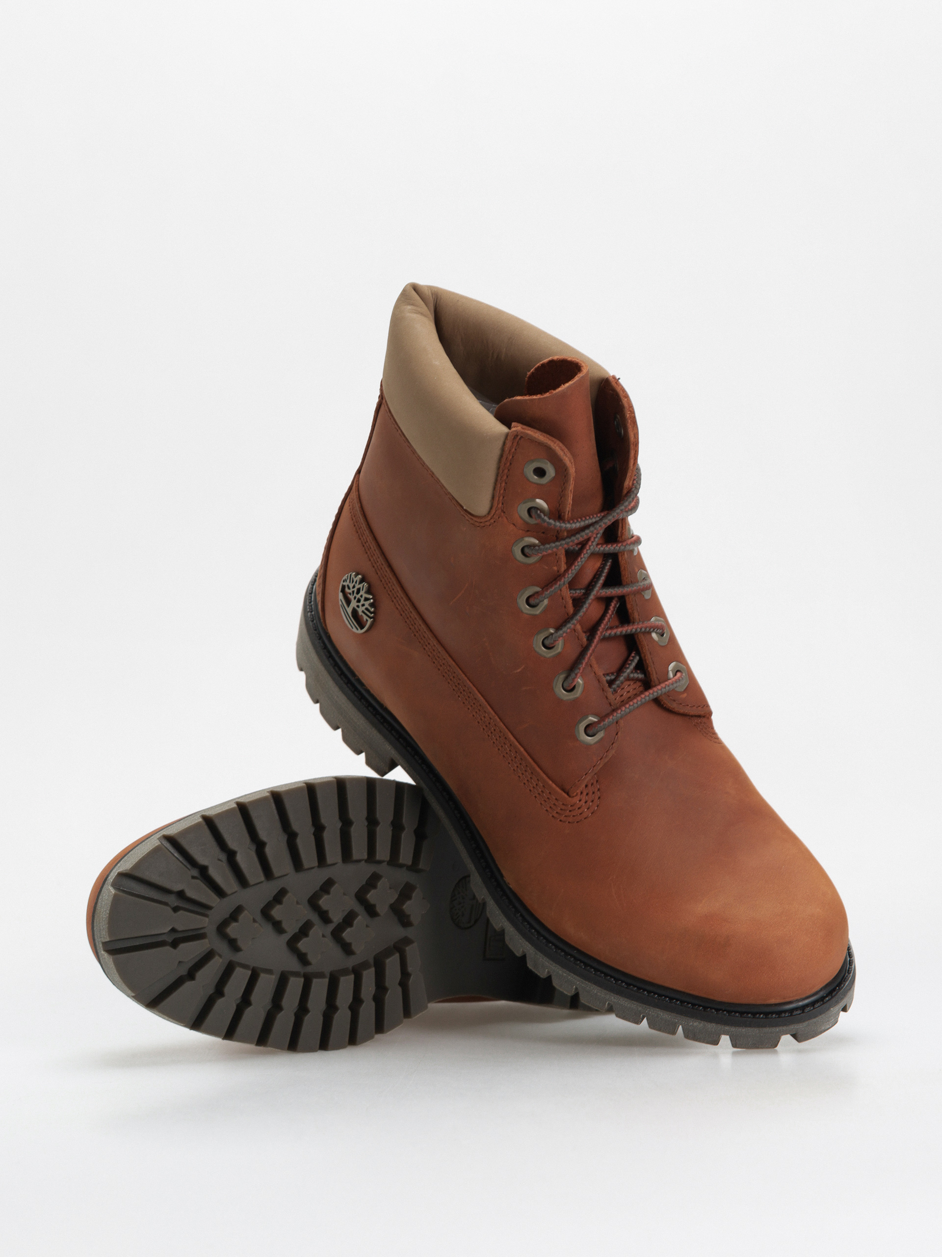 Timberland 6 In Premium Téli cipők (medium orange full grain)