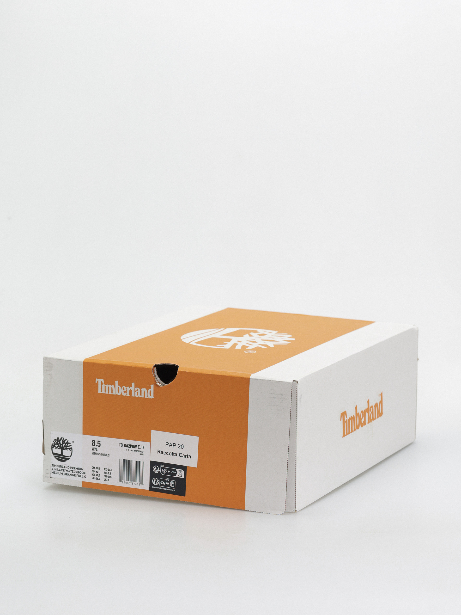 Timberland 6 In Premium Téli cipők (medium orange full grain)