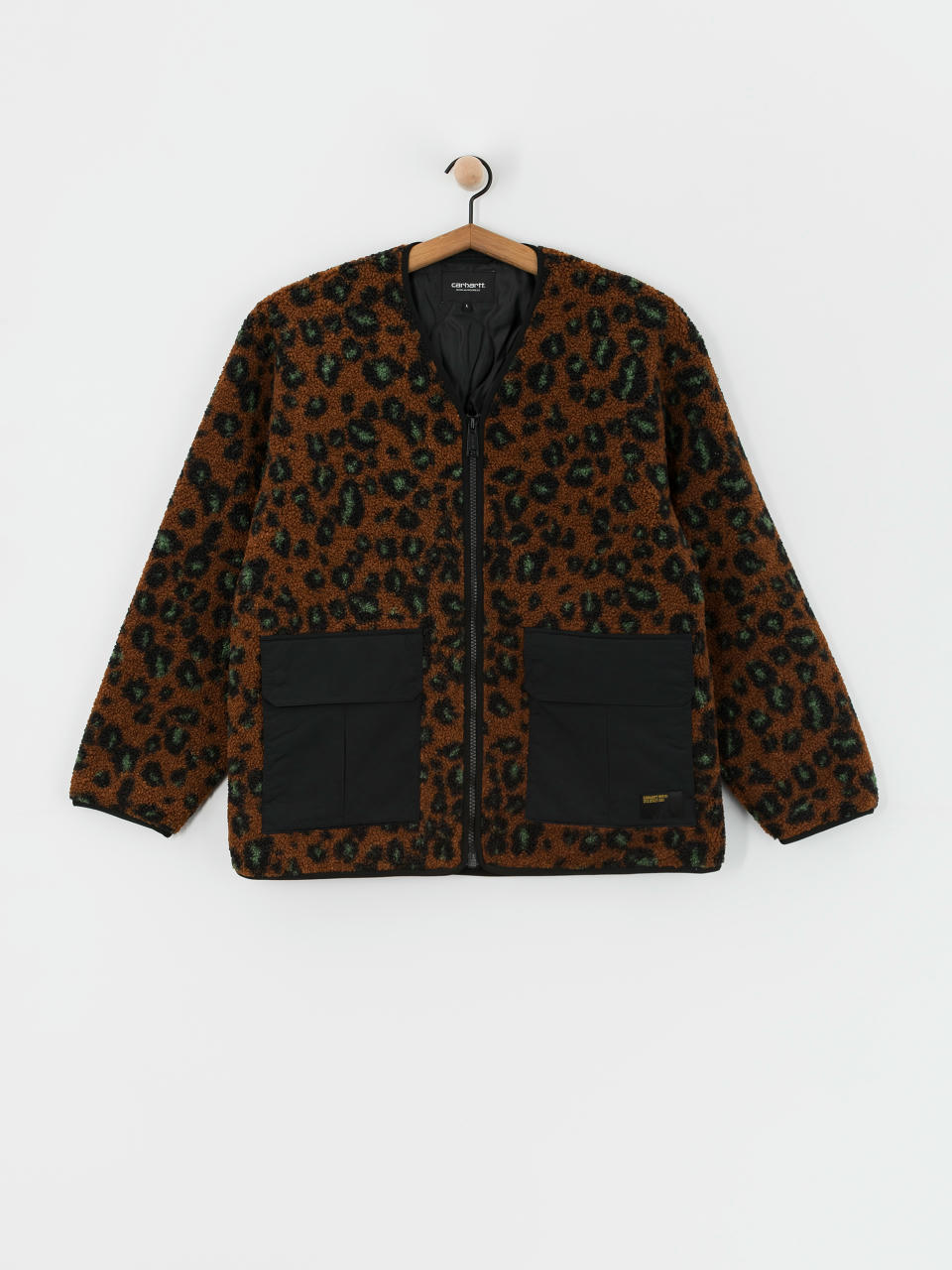 Dzseki Carhartt WIP Devin Liner (camo leo jacquard/tamarind/black)