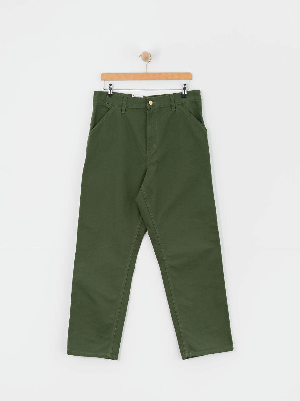 Kisnadrág Carhartt WIP Single Knee (tarragon)