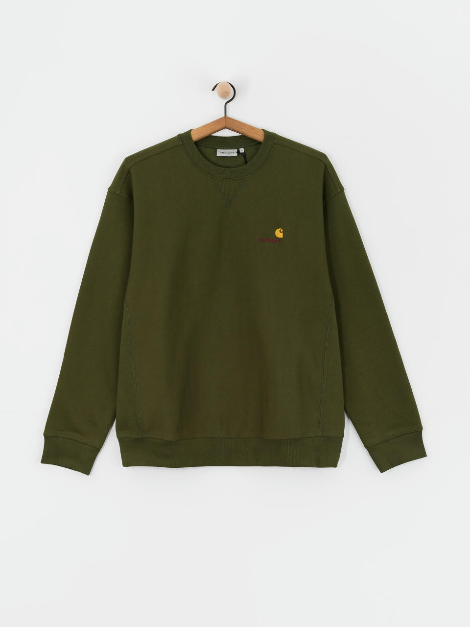 Pulóver Carhartt WIP American Script (tarragon)