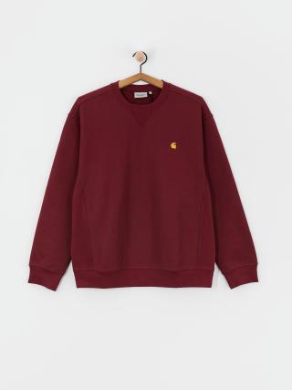 Pulóver Carhartt WIP American Script (malbec)