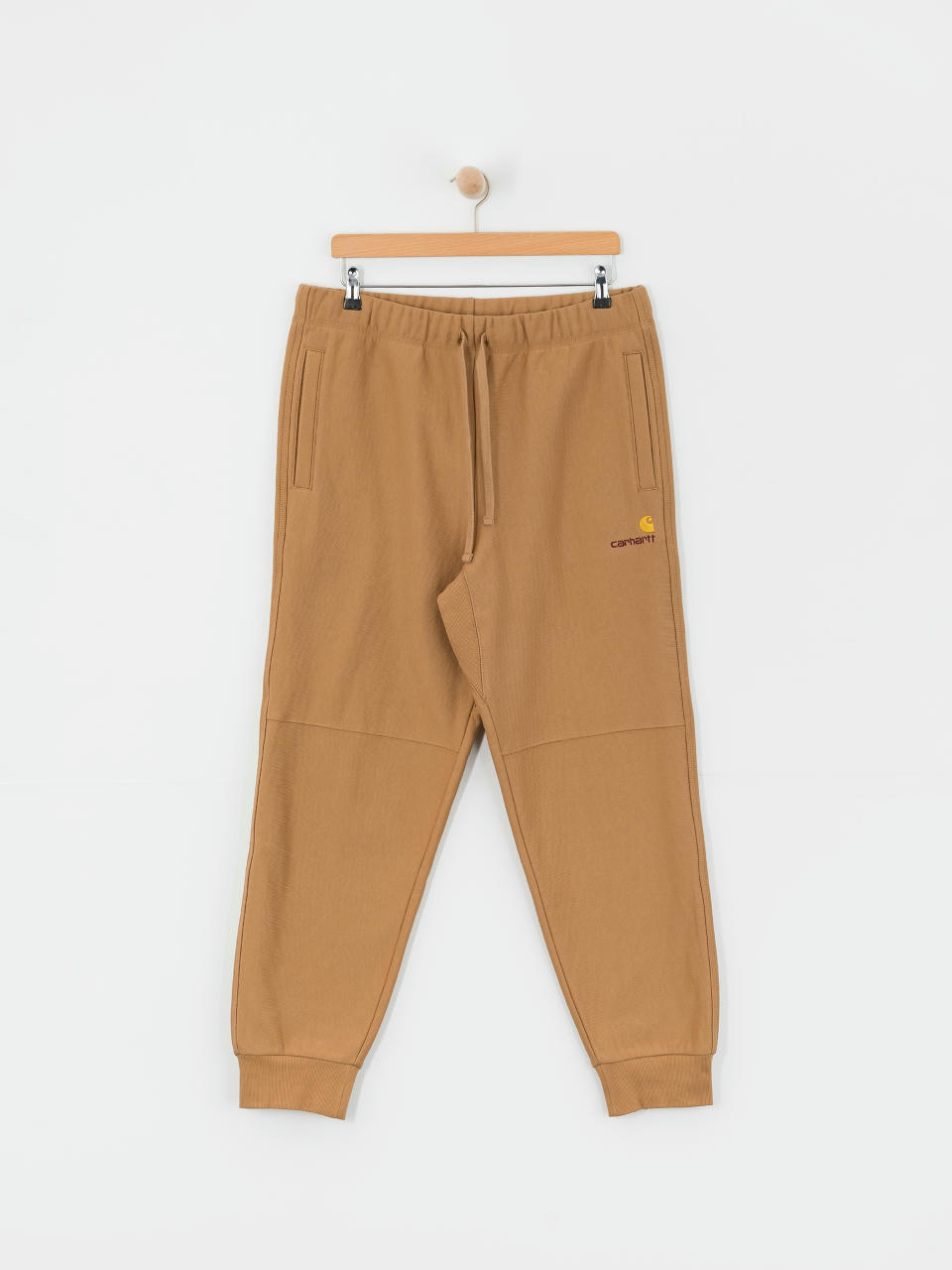 Kisnadrág Carhartt WIP American Script Jogging (peanut)