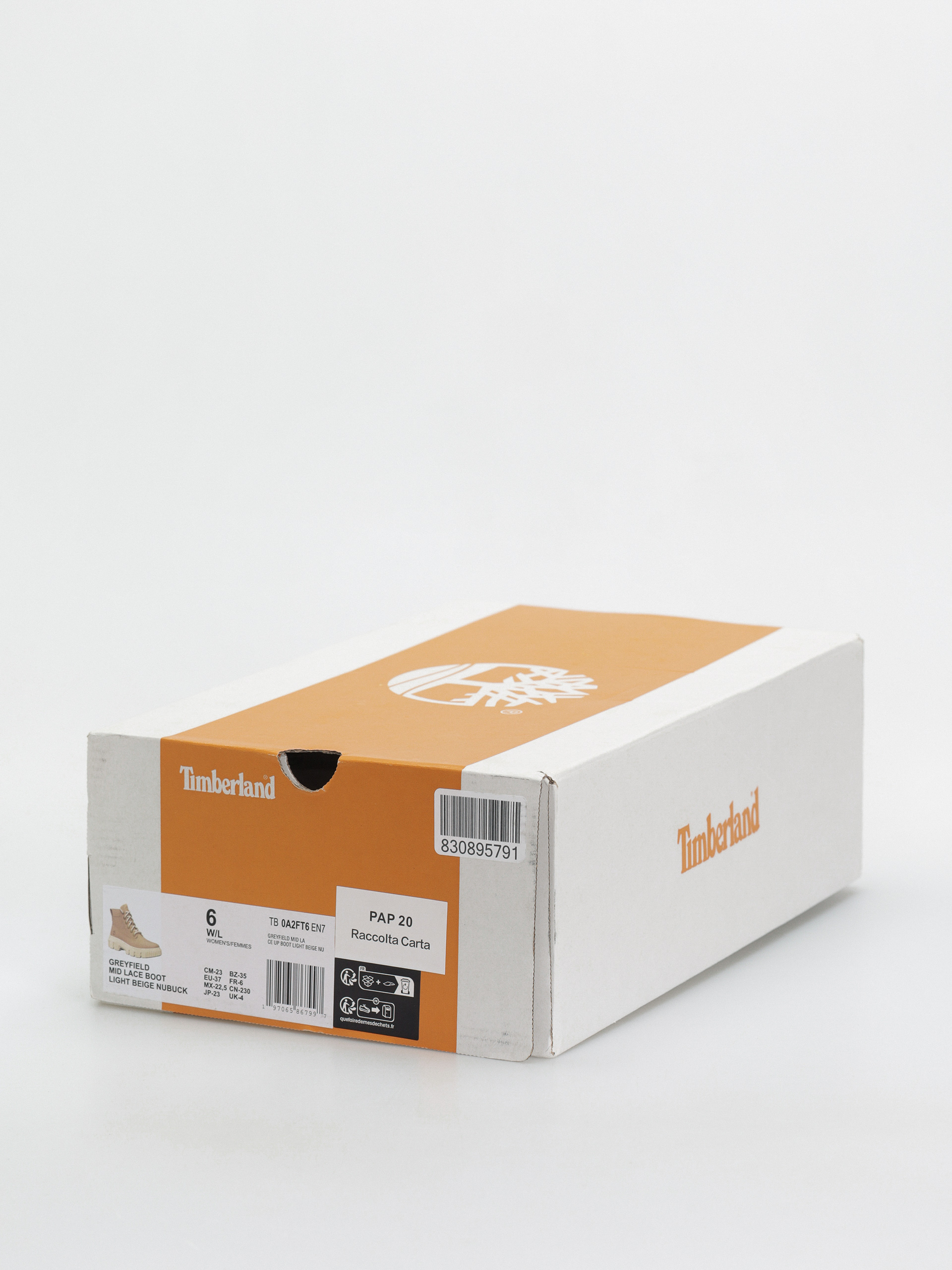 Téli cipők Timberland Greyfield Wmn (light beige nubuck)