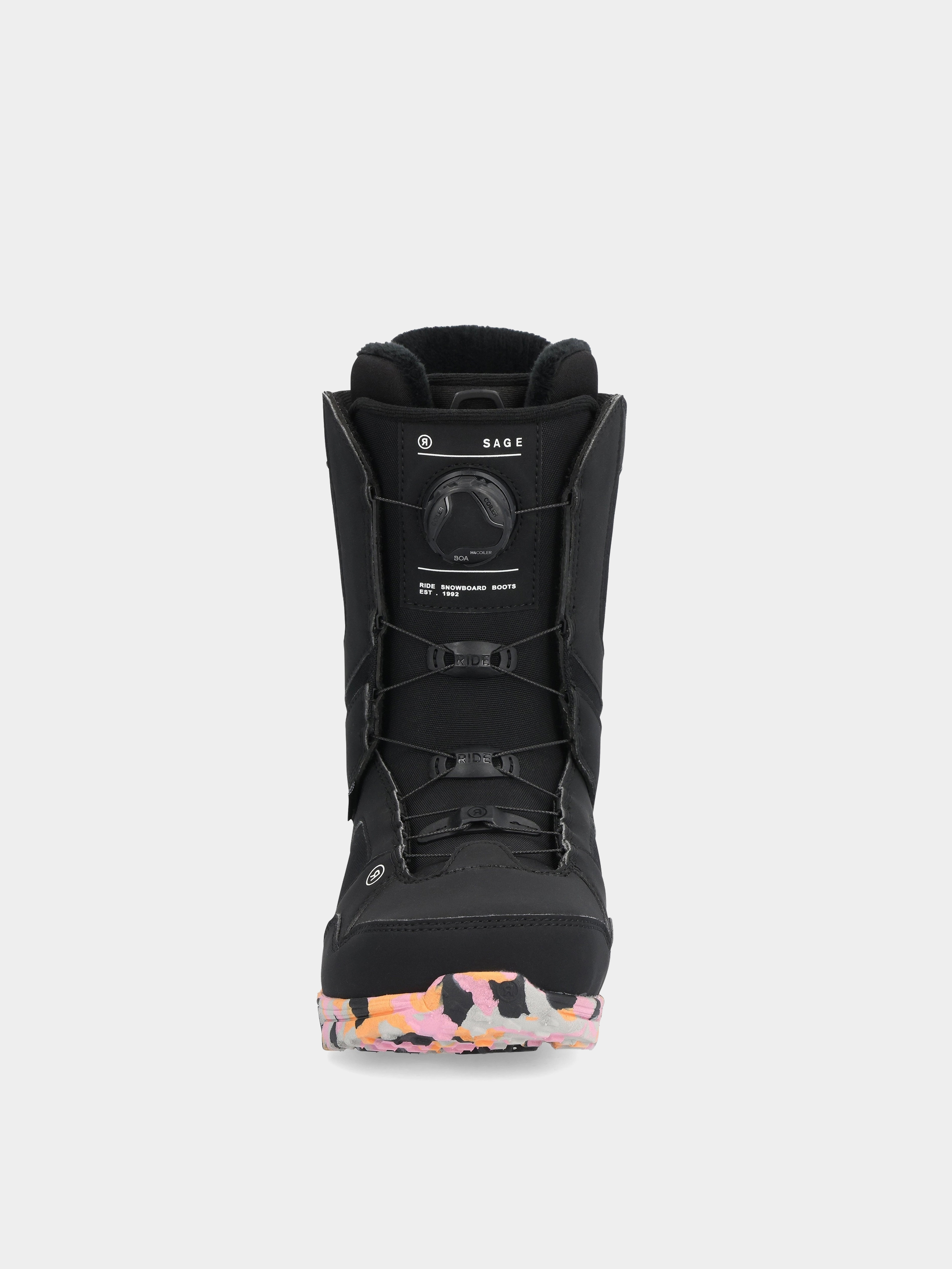 Női Snowboard cipők Ride Sage (black)