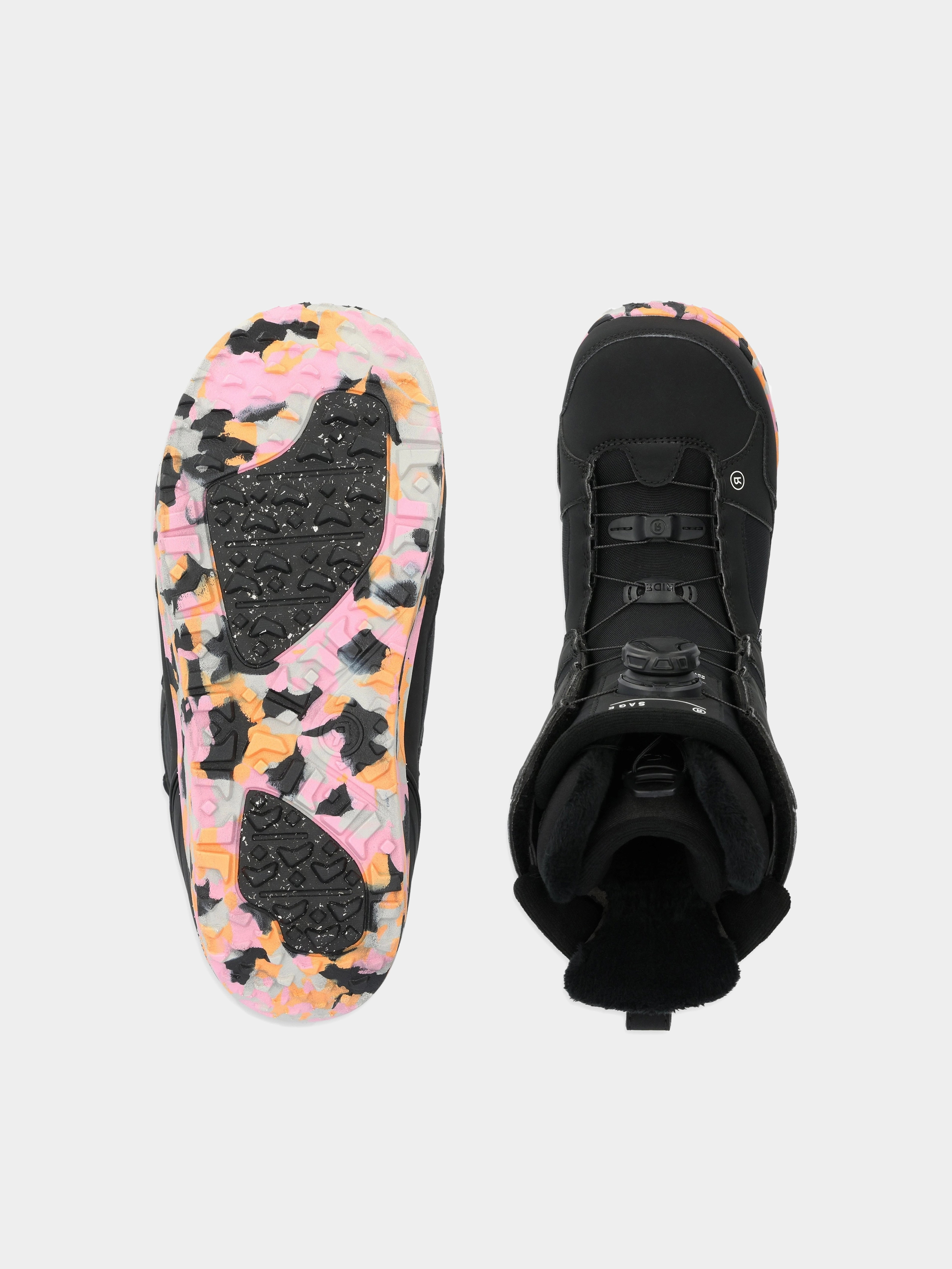 Női Snowboard cipők Ride Sage (black)
