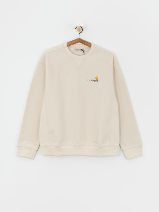 Carhartt WIP American Script Pulóver (moonbeam)