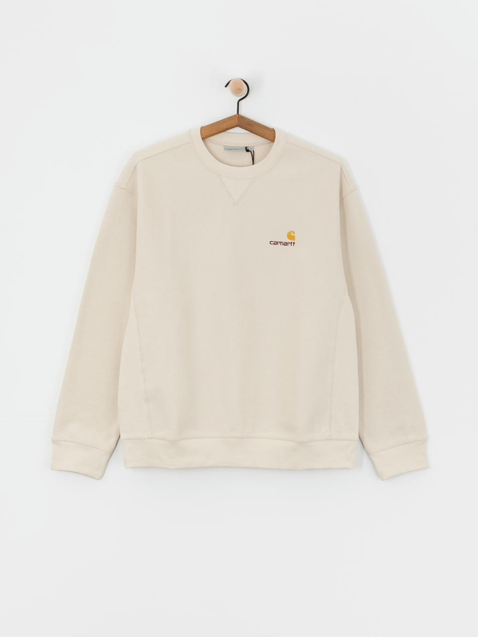 Carhartt WIP American Script Pulóver (moonbeam)