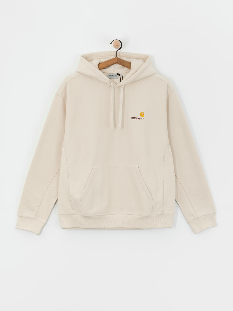 Carhartt WIP American Script HD Kapucnis pulóver (moonbeam)