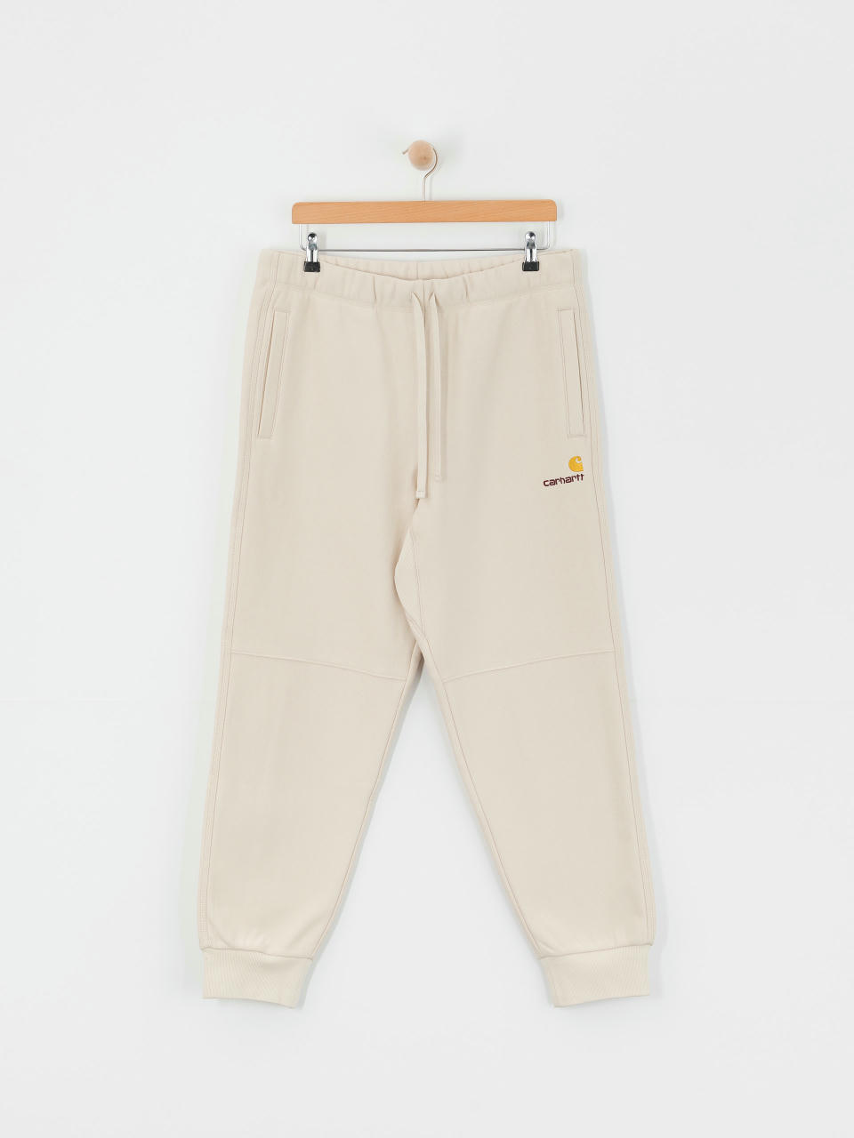 Carhartt WIP American Script Jogging Kisnadrág (moonbeam)