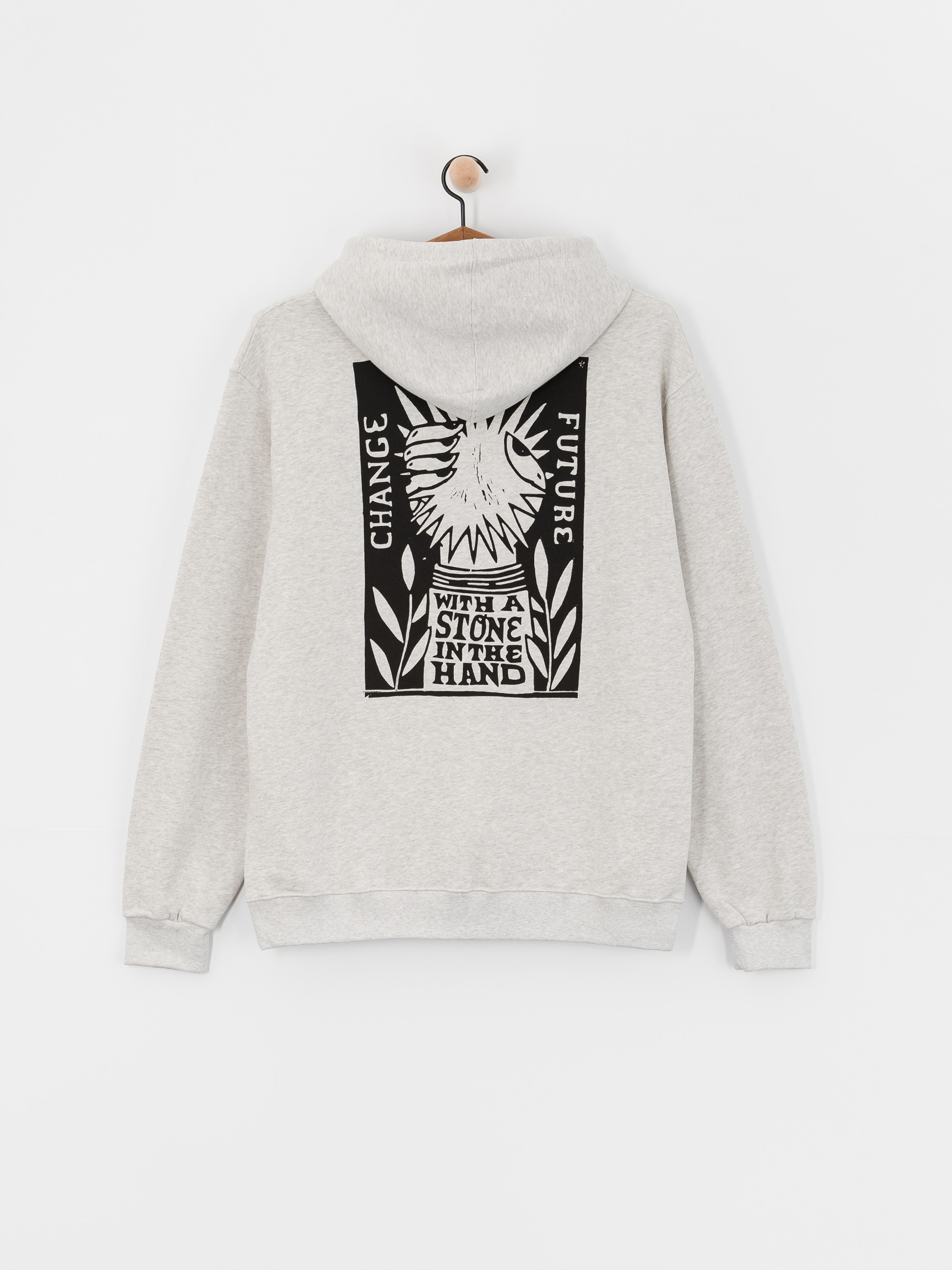 Iriedaily Change Future HD Kapucnis pulóver (ash heather)