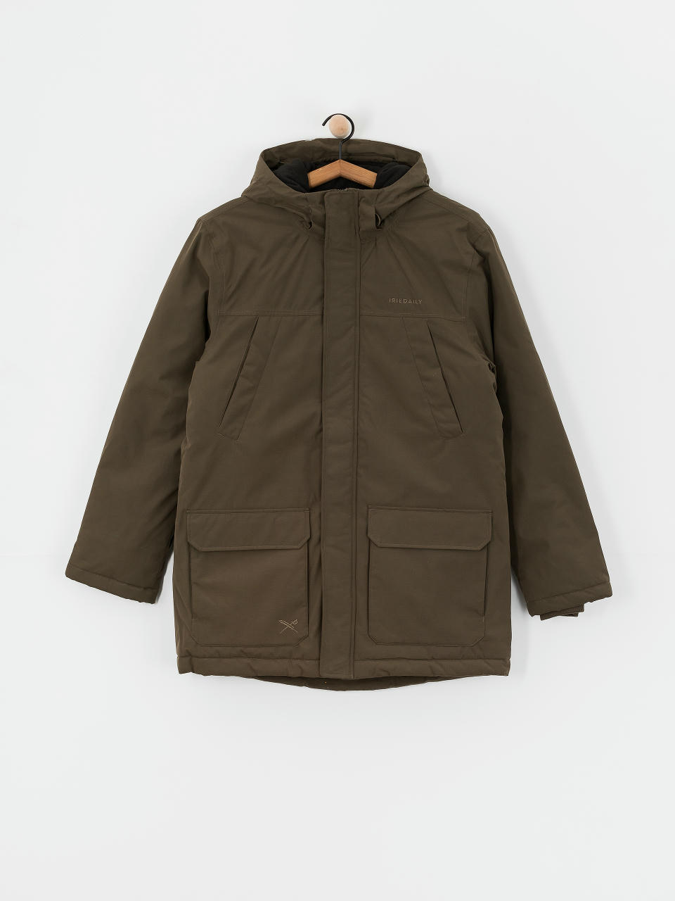 Iriedaily Nilas Parka Dzseki (d olive)