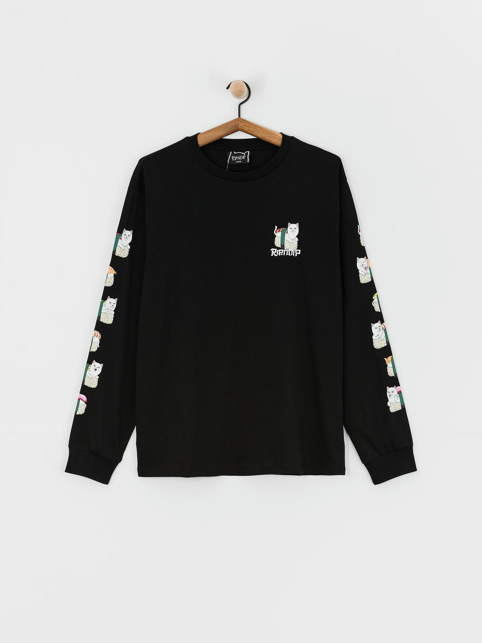 Hosszú ujjú felső RipNDip Sushi Nerm (black)