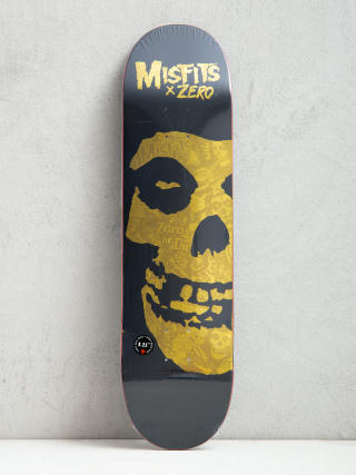 Gördeszka lap Zero Misfits Fiend Skull Collage (gold foil)