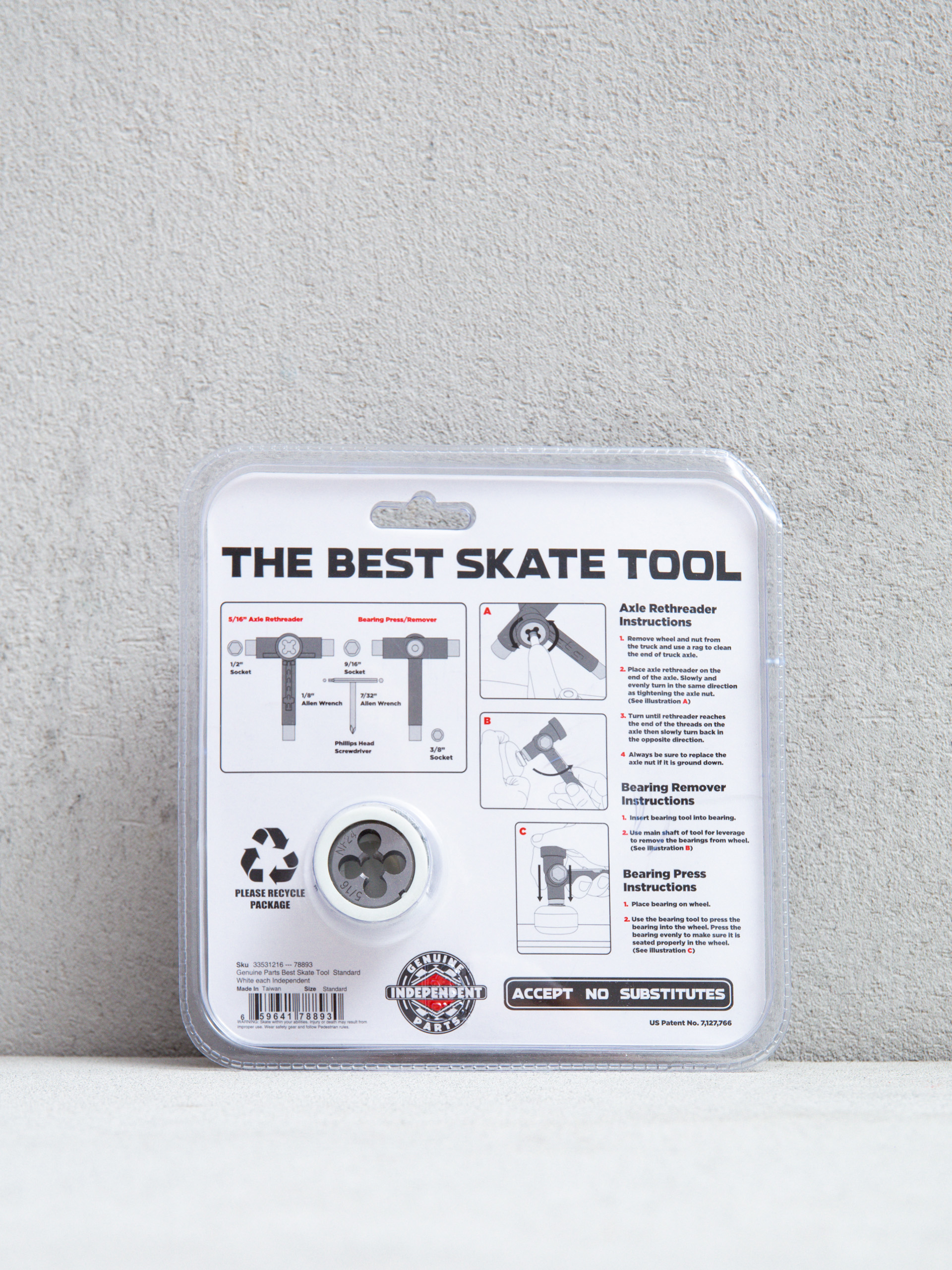 Akcesoria Independent Best Skate Tool (white)