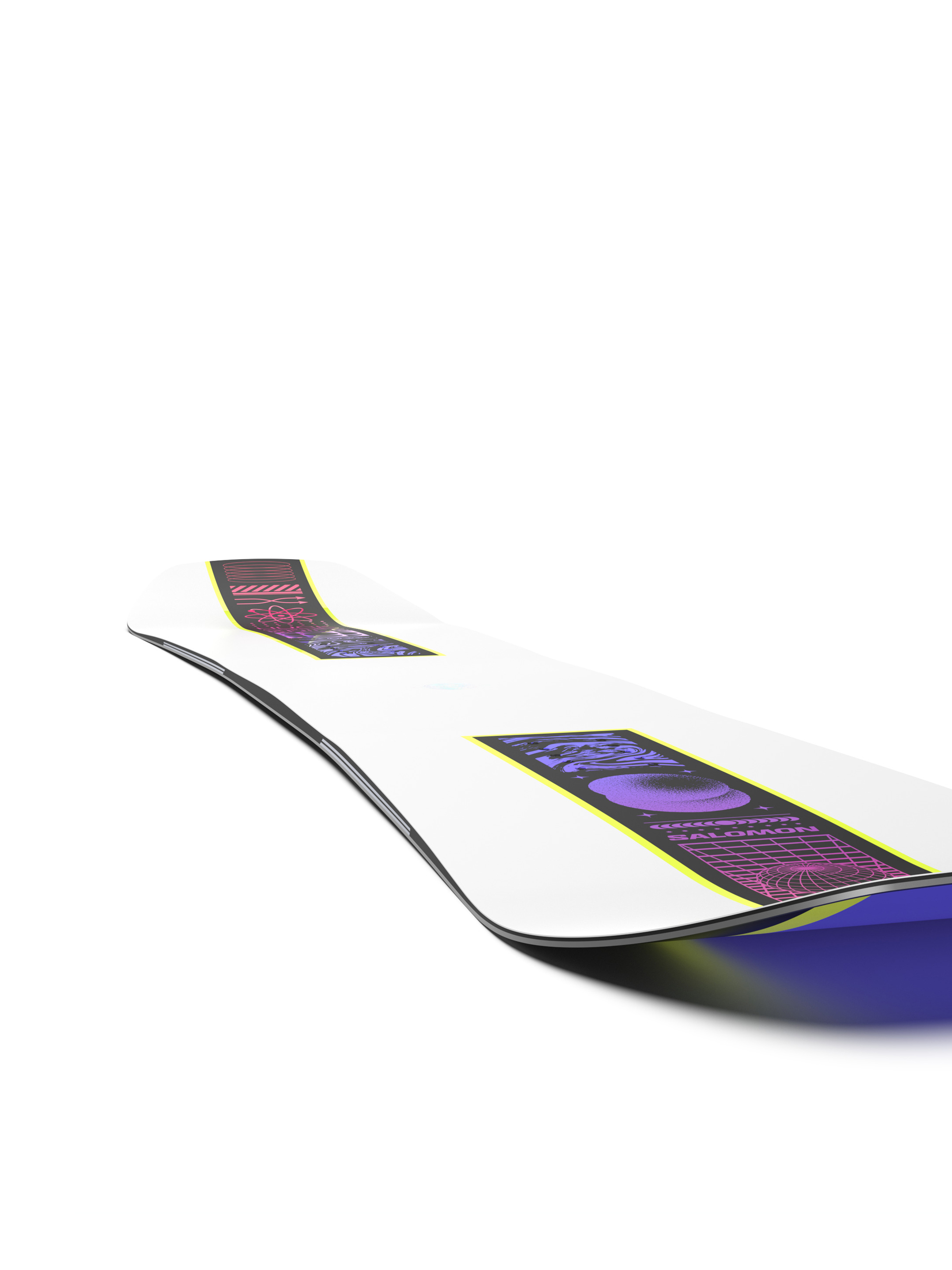 Férfi Snowboard Salomon Huck Knife (white/black)