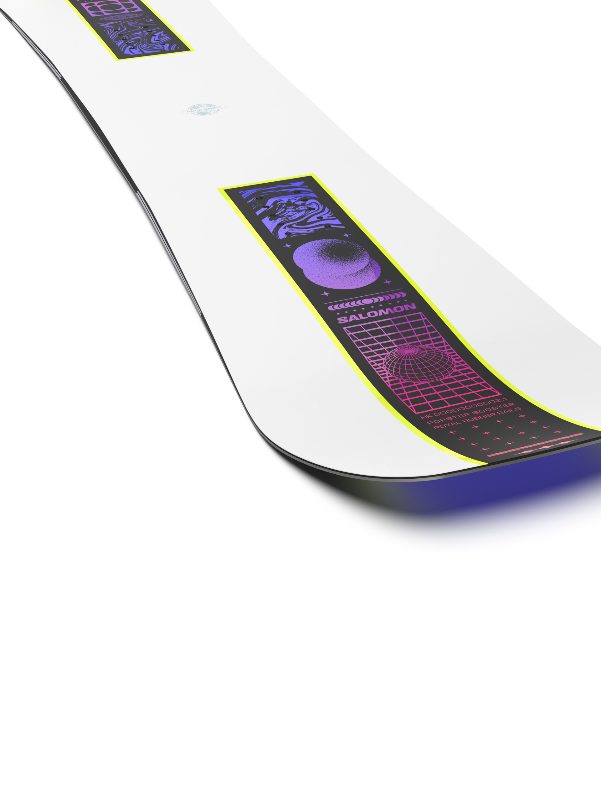 Férfi Snowboard Salomon Huck Knife (white/black)