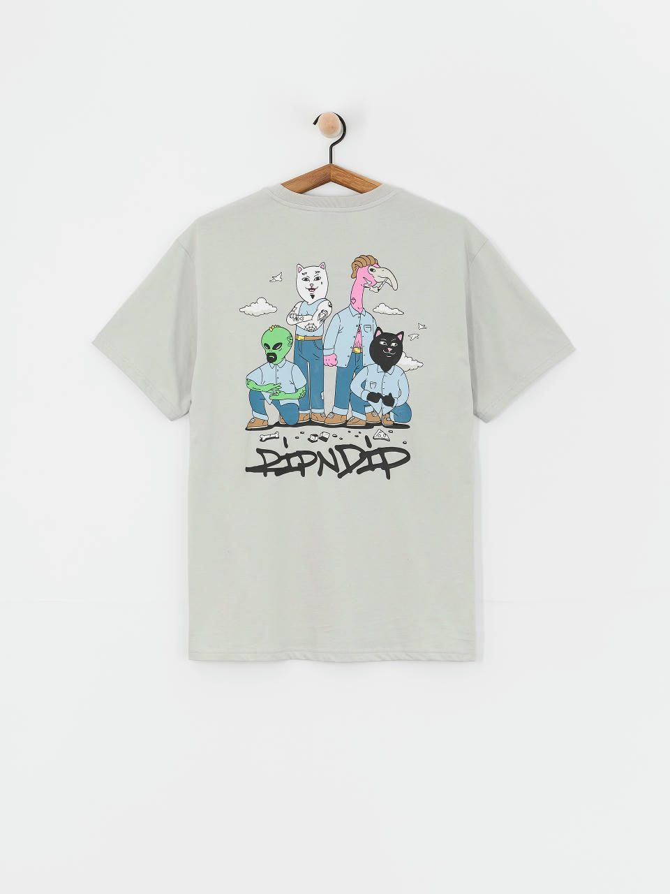 RipNDip So Dangerous So Cute Póló (grey)