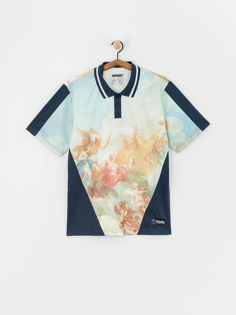 Póló RipNDip Heavens Waiting Soccer Jersey (navy multi)