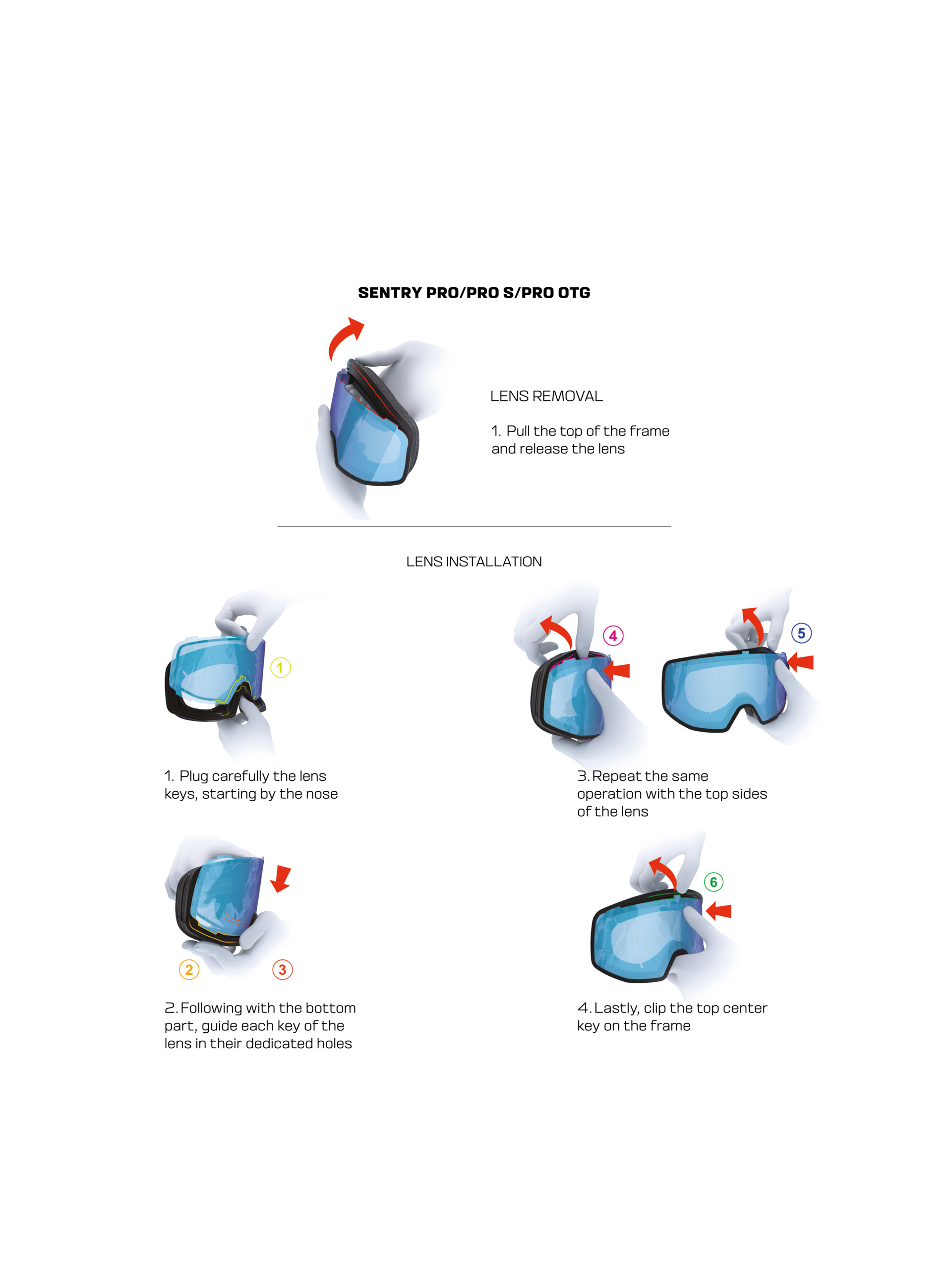 Snowboard szemüveg Salomon Sentry Pro Sigma (photo black/sb)