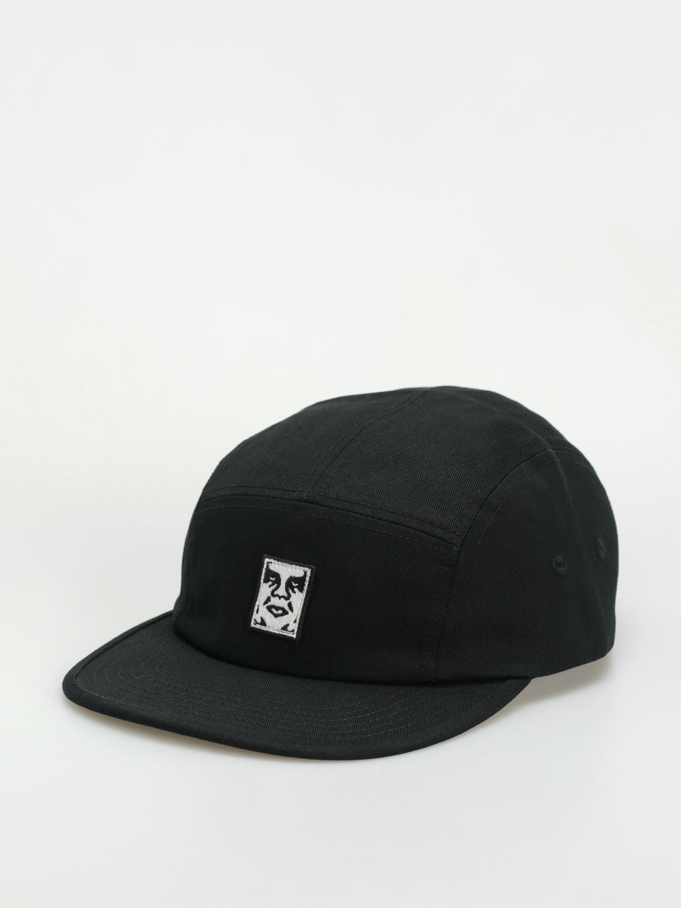 OBEY Icon Patch Twill Camp Baseball sapka (black)