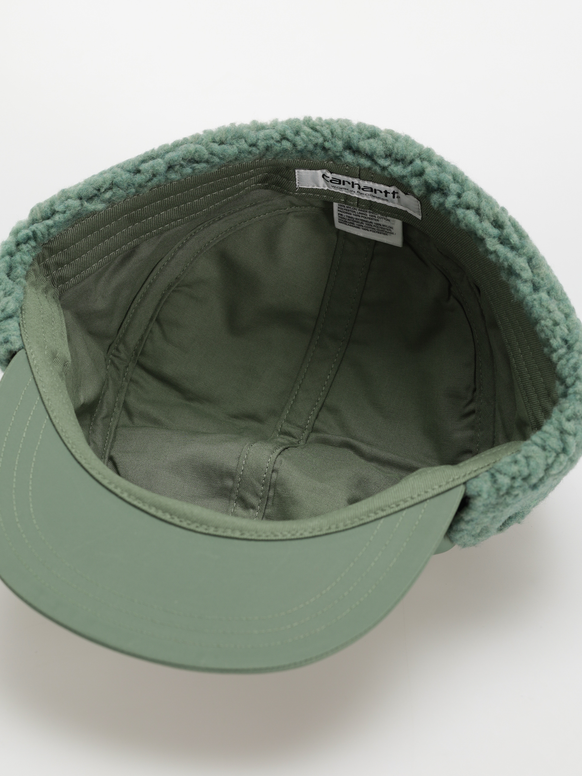 Carhartt WIP Olten Ear Guard Baseball sapka (duck green/duck green)