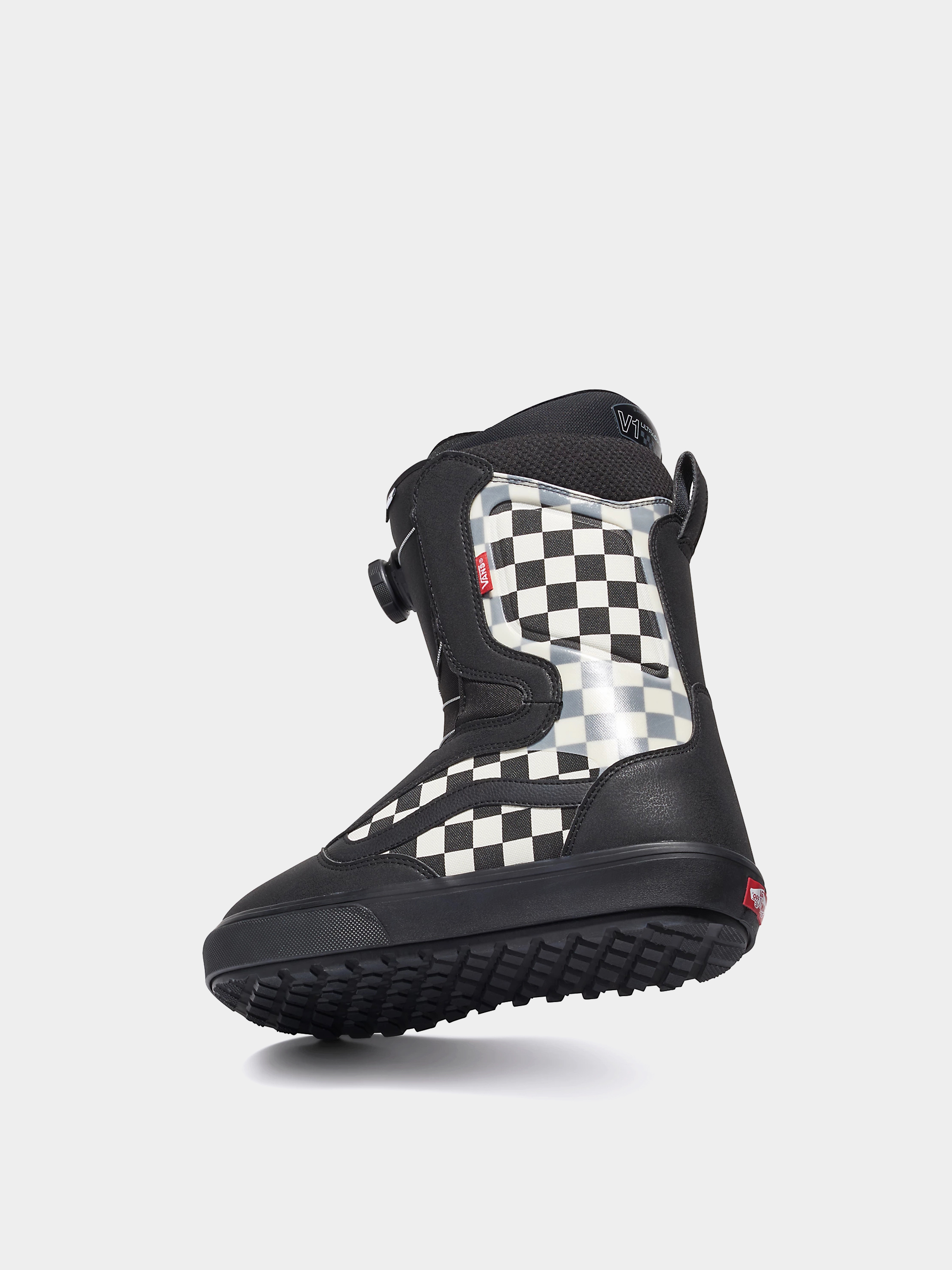 Férfi Snowboard cipők Vans Aura Og (black/checkerboard)
