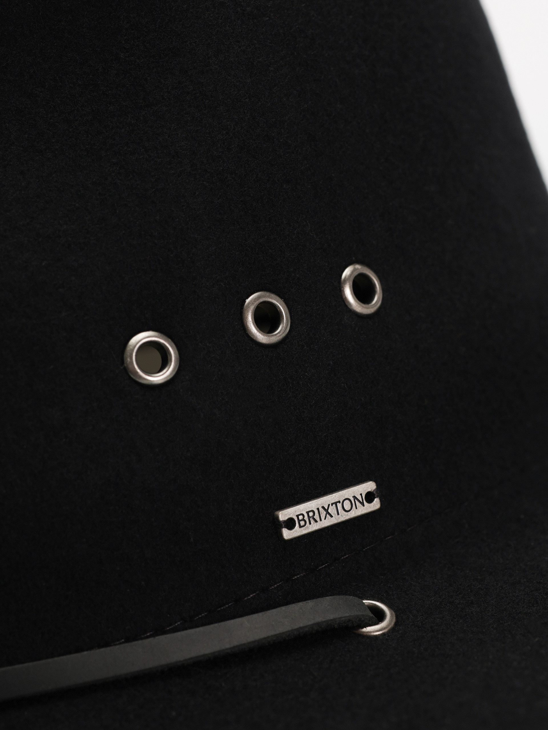 Kalap Brixton Wesley Wthr Guard Packable Fedora (black)