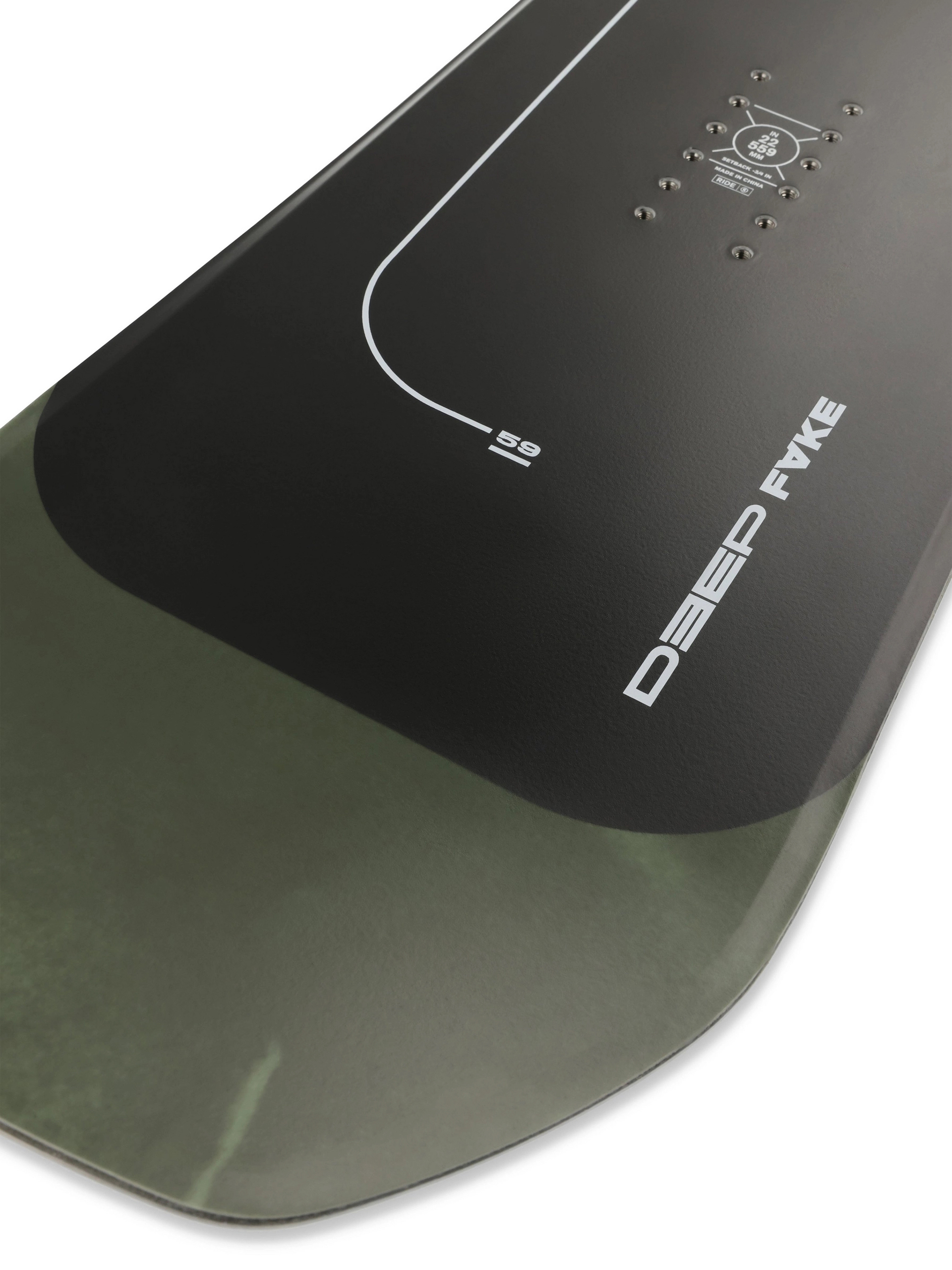 Férfi Snowboard Ride Deep Fake