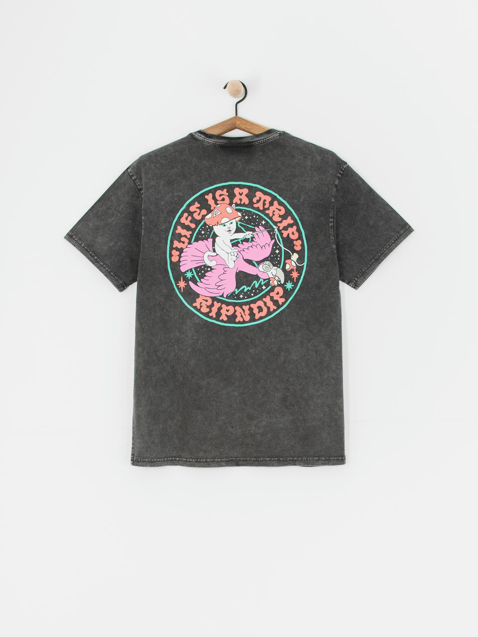 RipNDip Take A Trip Póló (black wash)