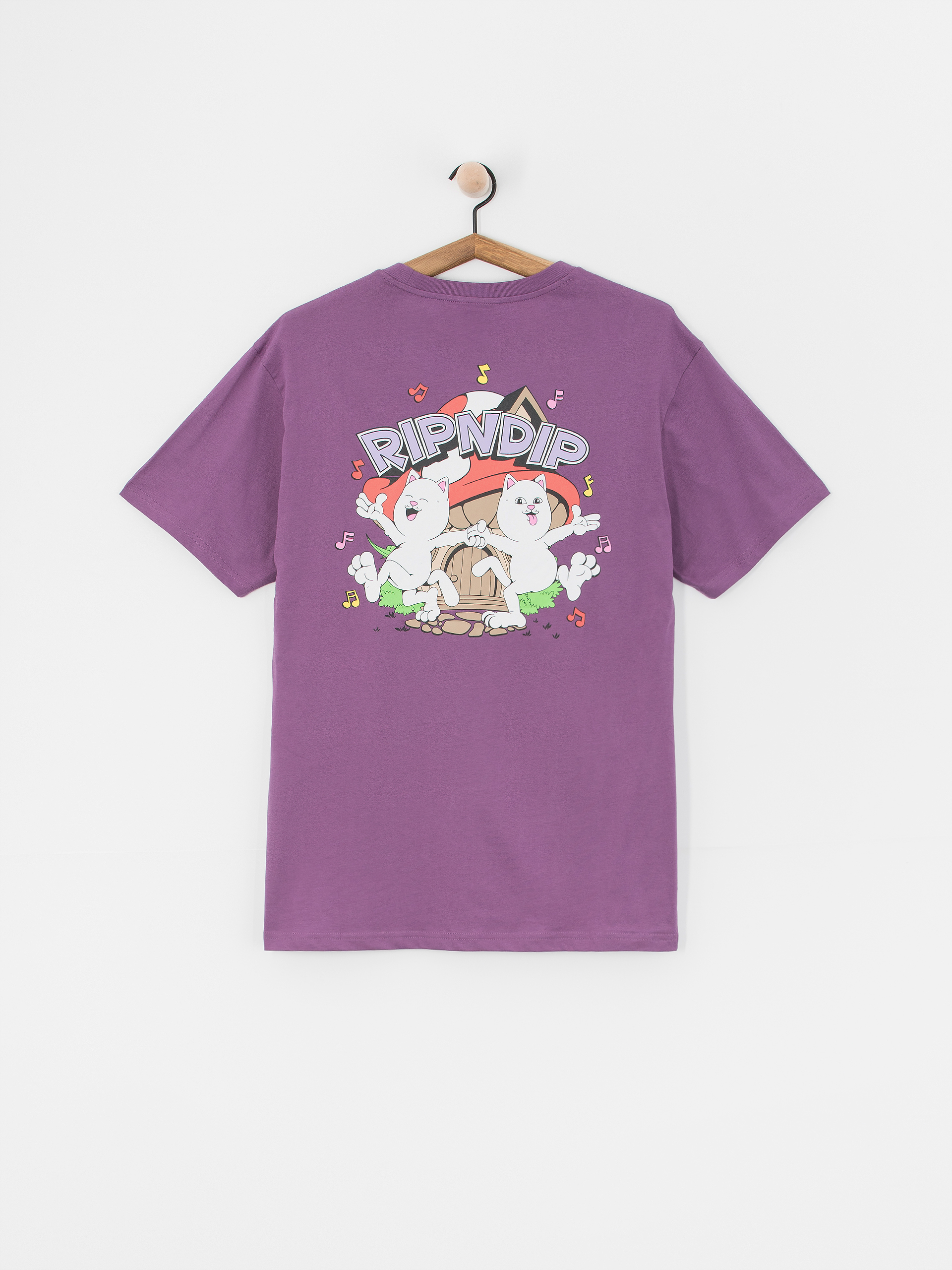 RipNDip Shroom House Póló (plum)