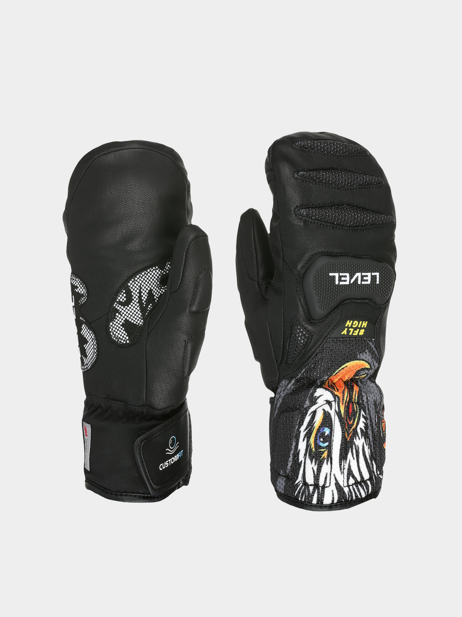 Kesztyu0171 Level Sq Jr Cf Mitt JR (pk black)