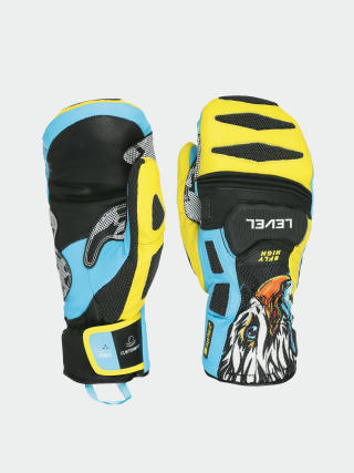 Kesztyű Level Sq Cf Mitt (yellow blue)