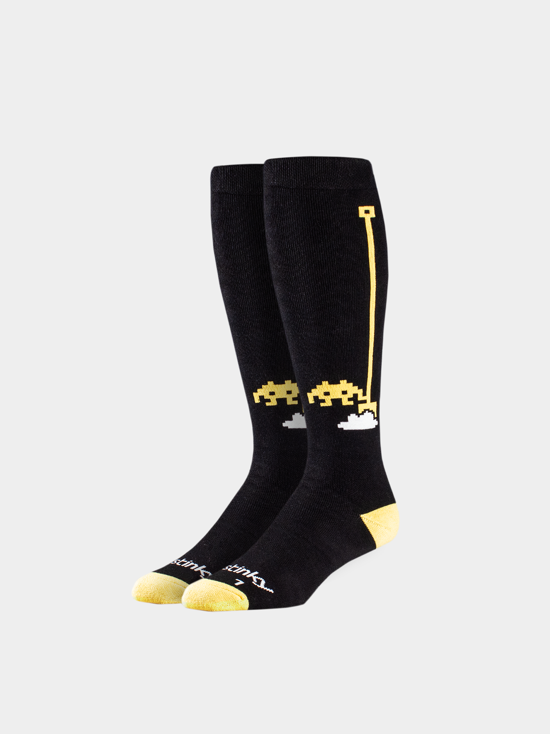 Zokni Stinky Socks Snowboy Bit Bit Shovel (black/yellow)