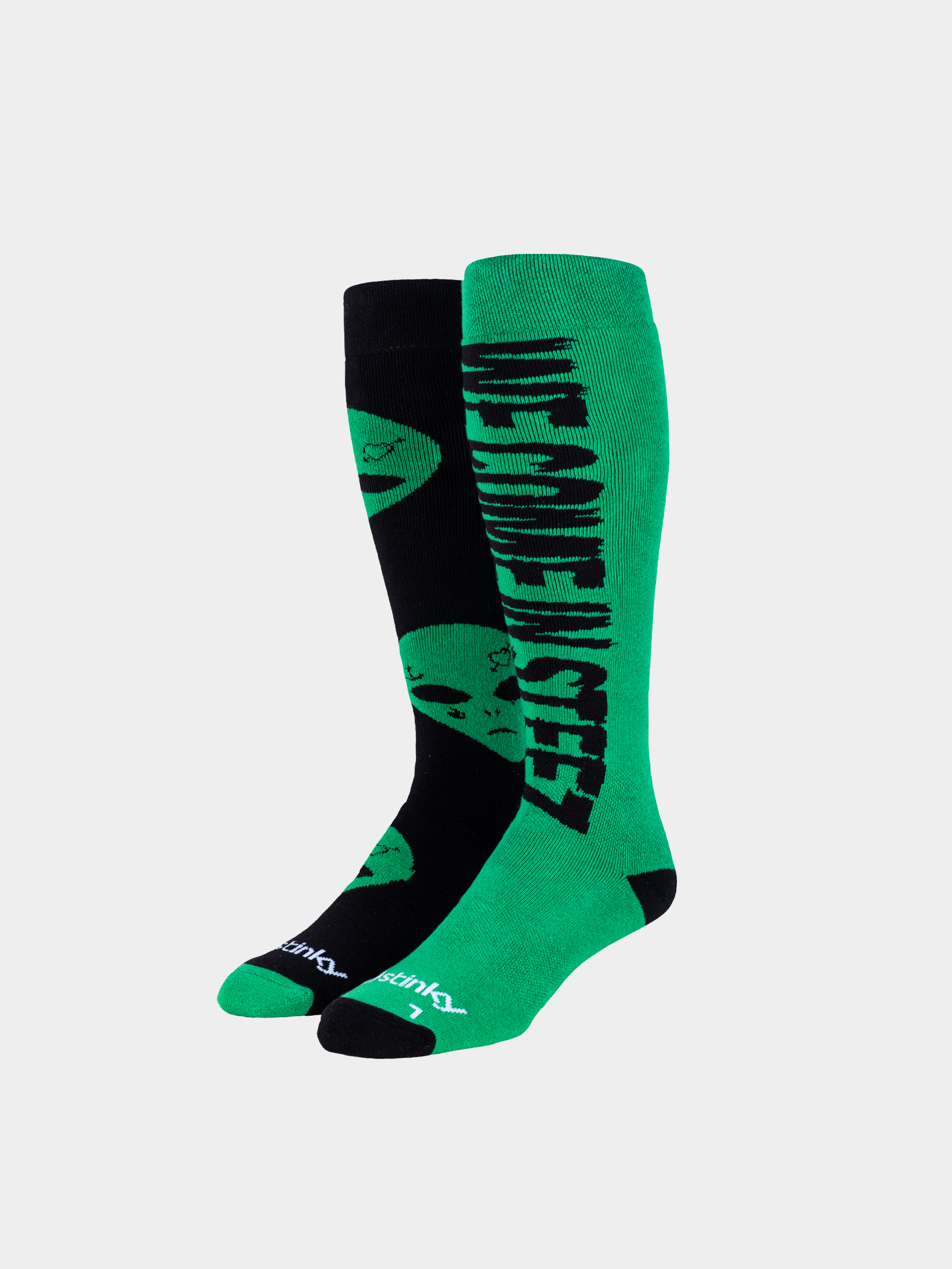 Zokni Stinky Socks On Their Way (green/black)