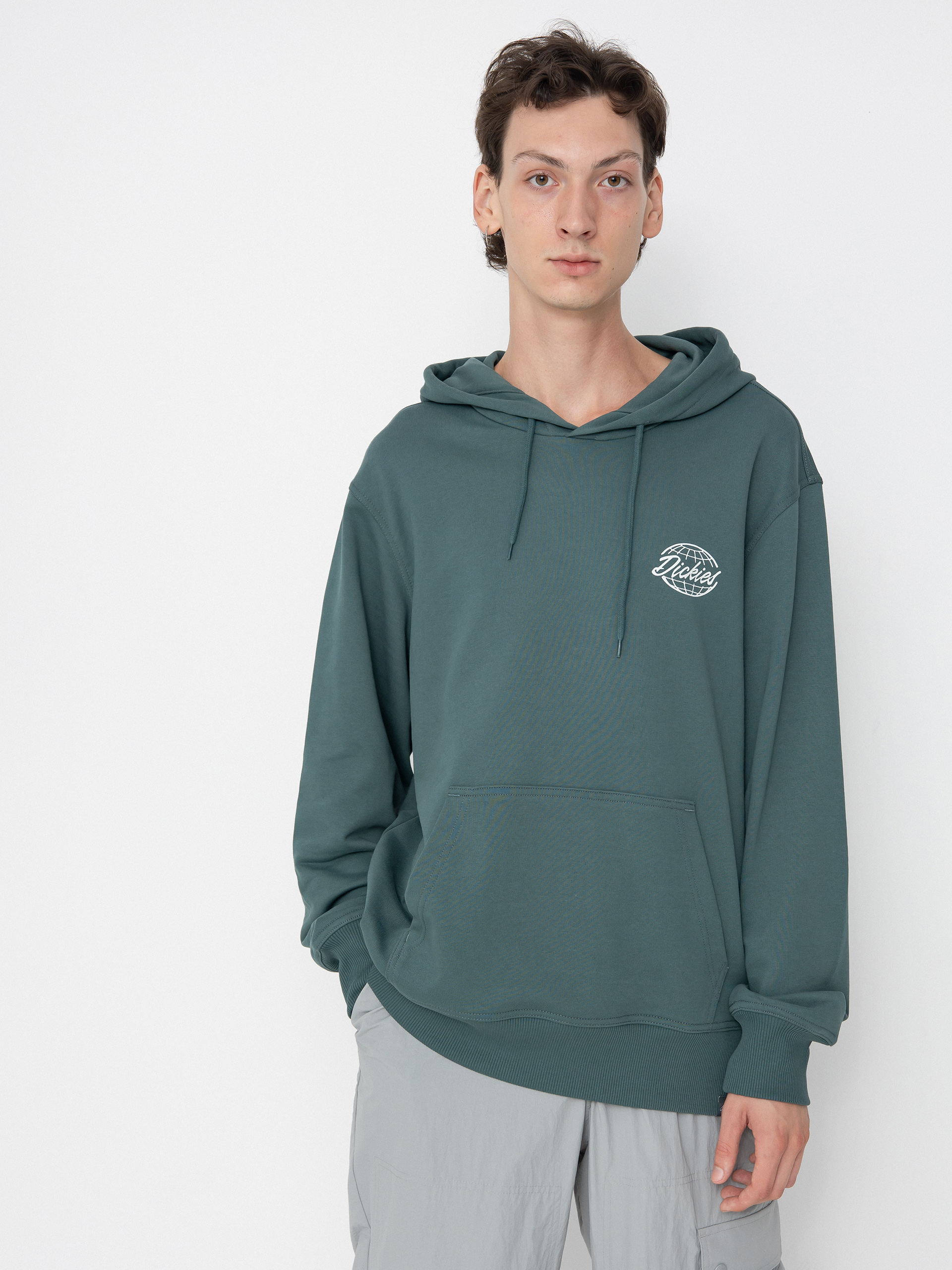 Dickies Globe HD Kapucnis pulóver (lincoln green)