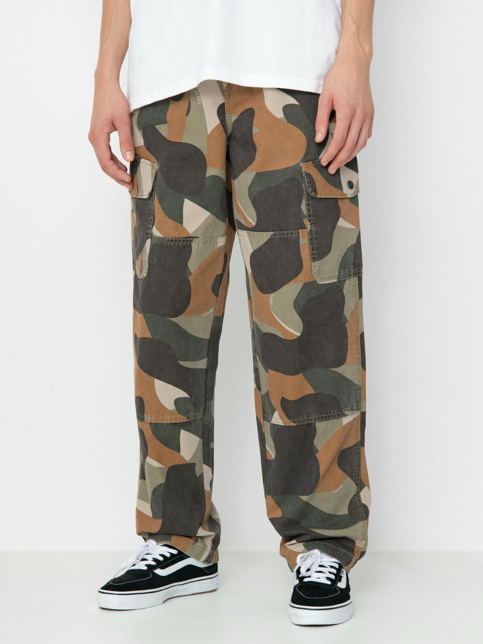 Dickies Duck Canvas Camo Cargo Kisnadrág (imperial green)