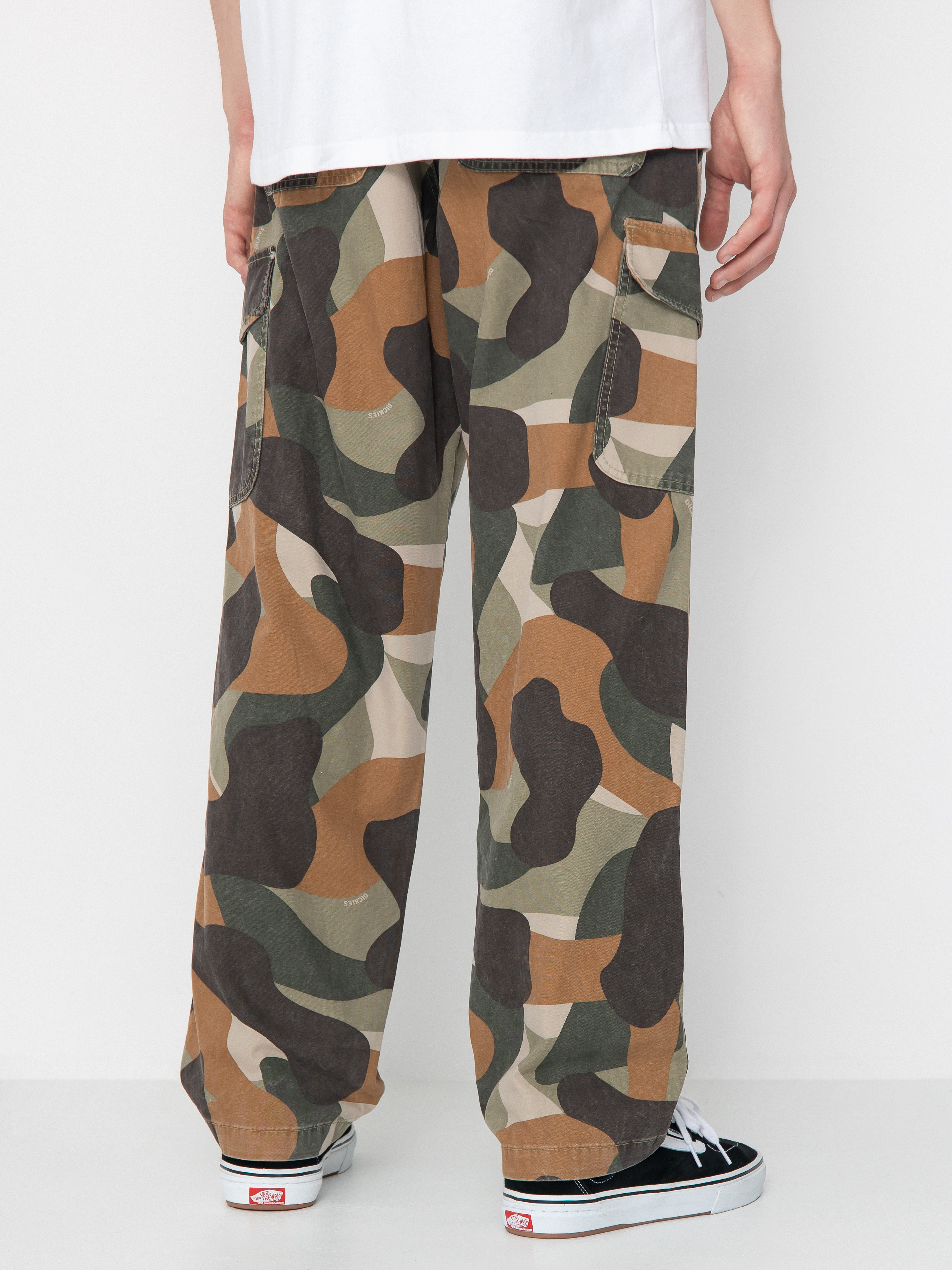 Dickies Duck Canvas Camo Cargo Kisnadrág (imperial green)