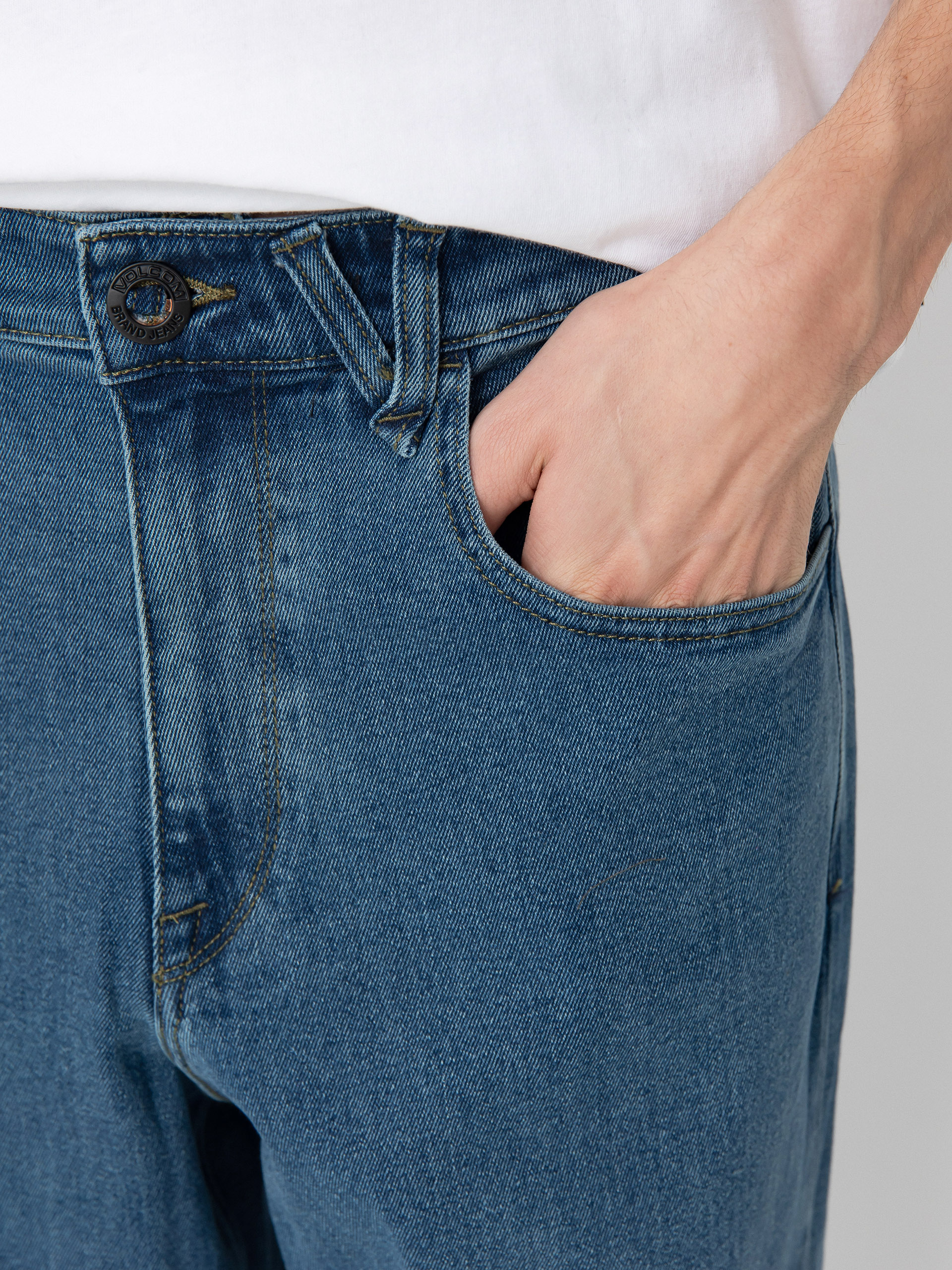 Volcom Billow Denim Kisnadrág (washed blue)