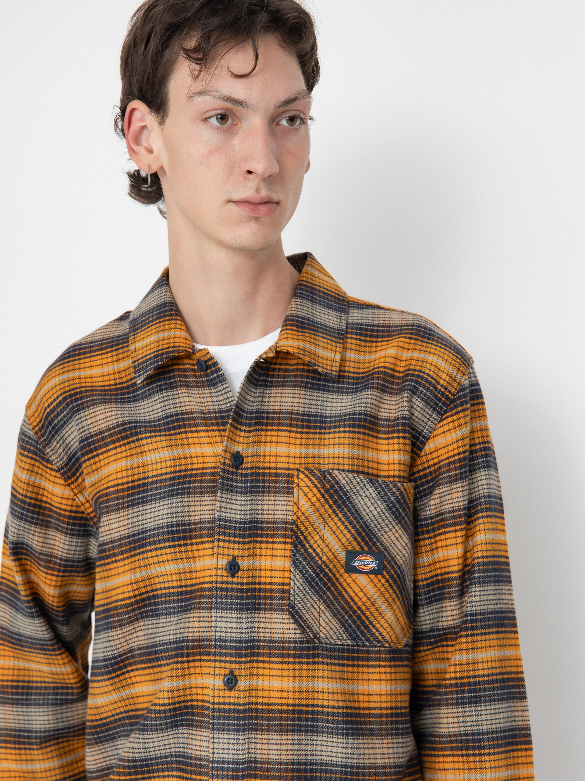 Dickies Forest Check Ing (inca gold)