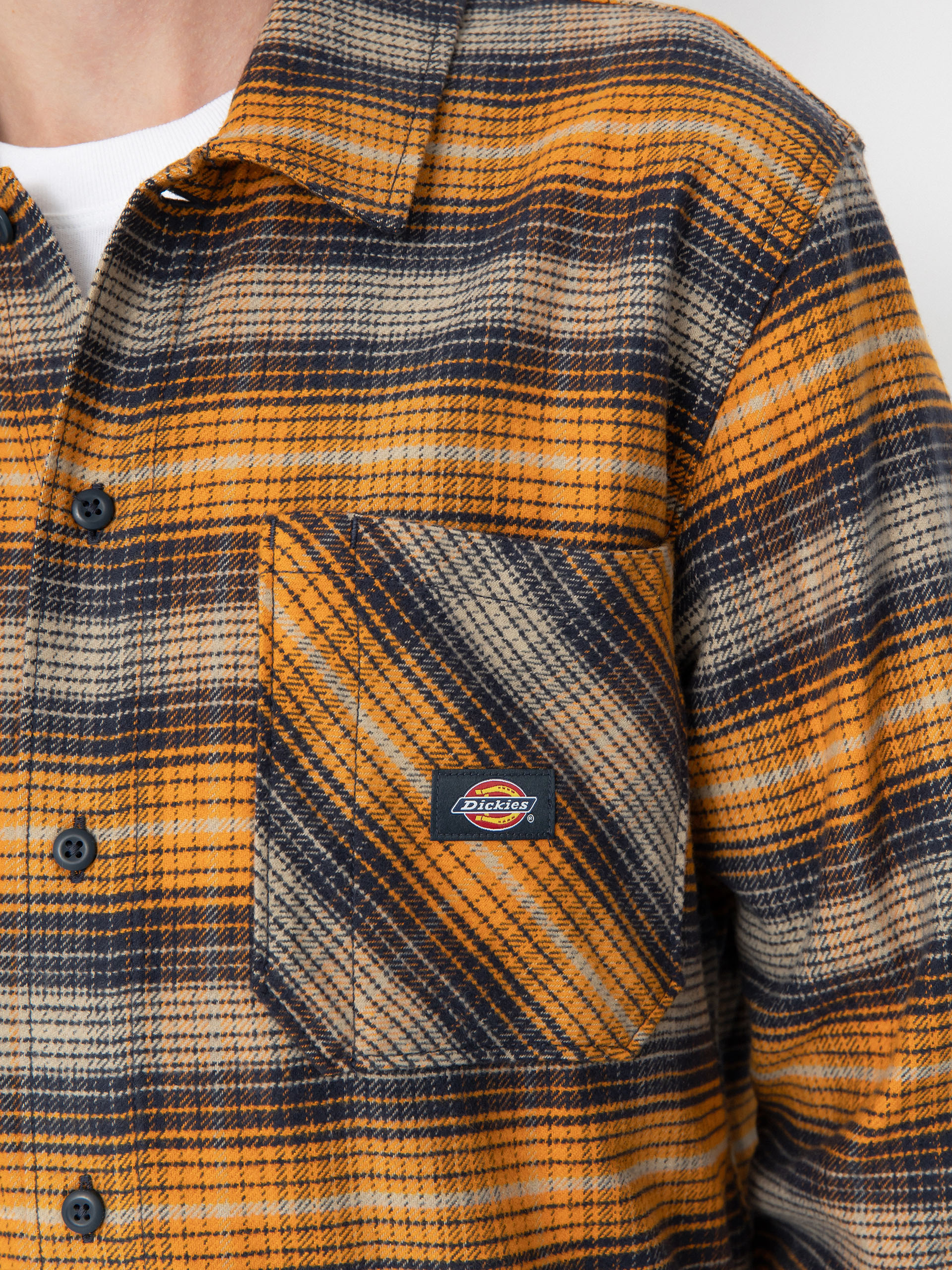 Dickies Forest Check Ing (inca gold)