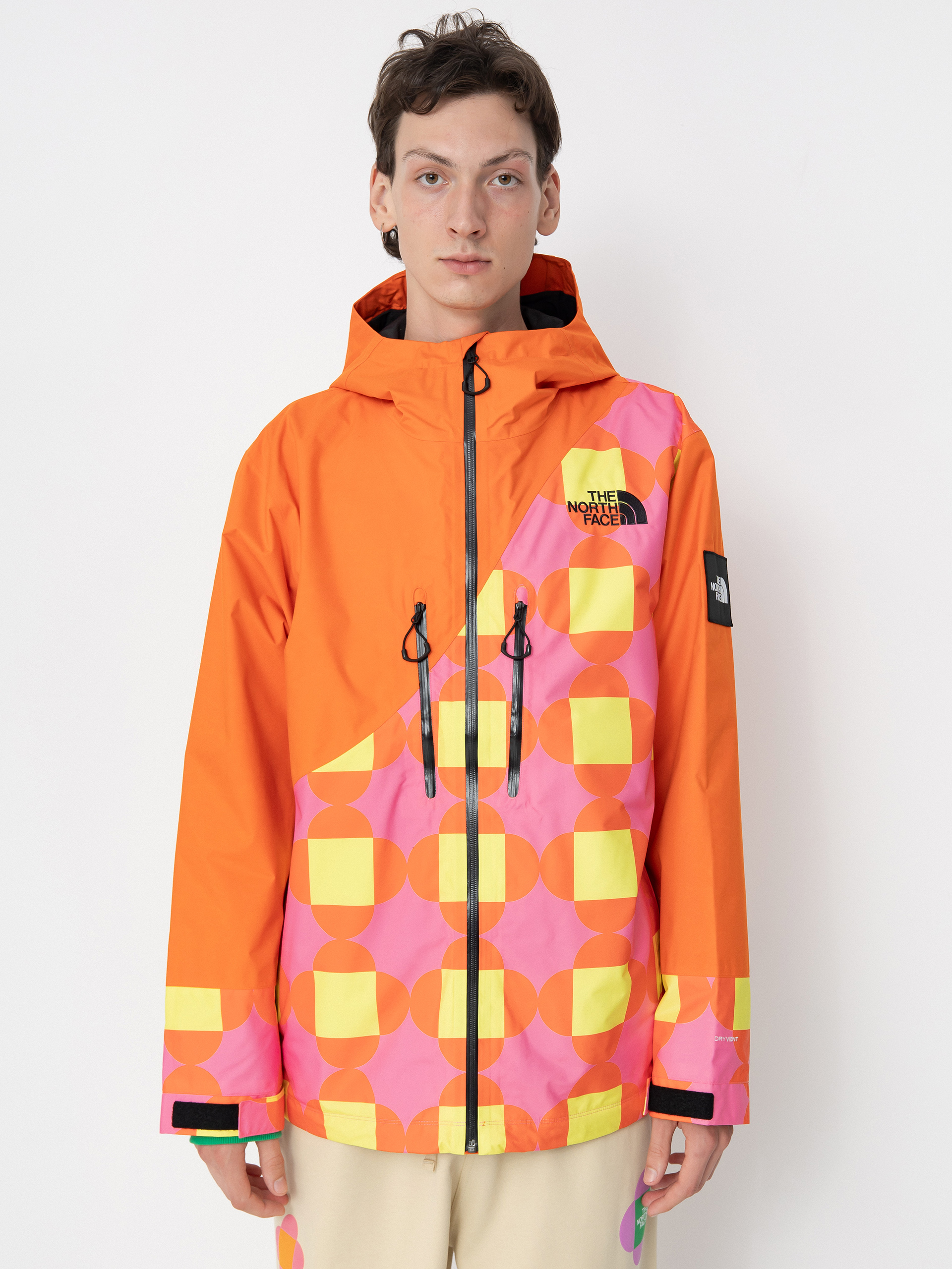 The North Face X Yinka Ilori 2L Rainshell Dzseki (gamma pink lets blossom)