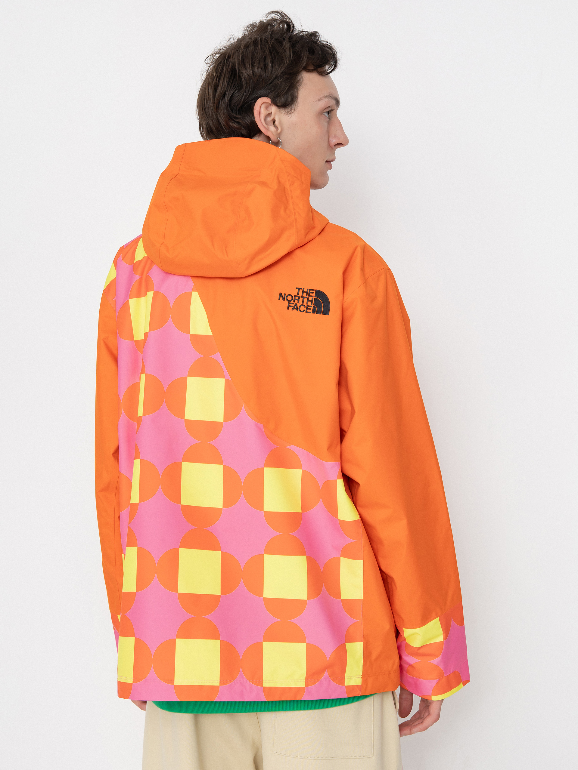 The North Face X Yinka Ilori 2L Rainshell Dzseki (gamma pink lets blossom)