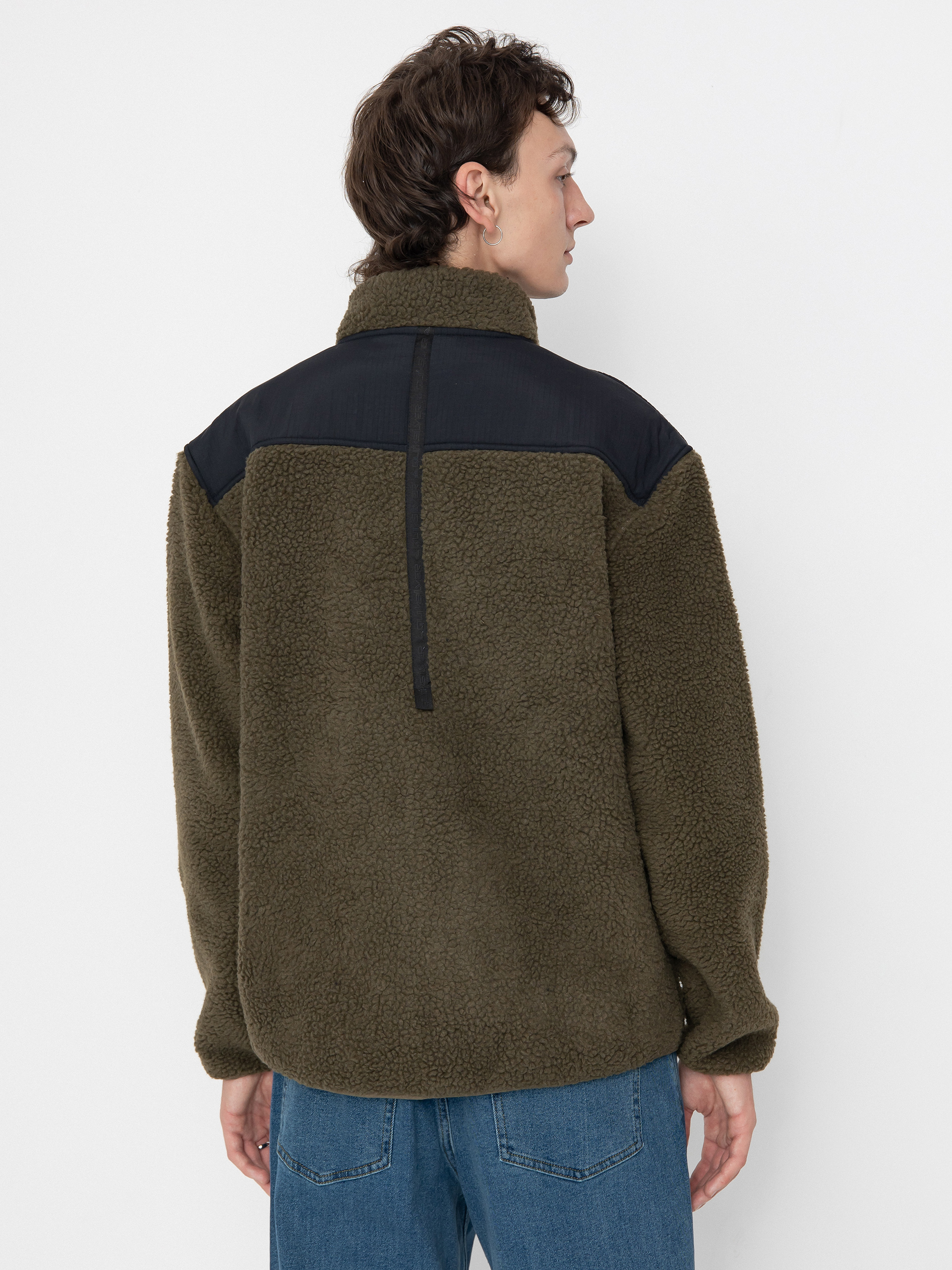 Férfi Quiksilver Shallow Water FZ Polár pulóver (canteen)