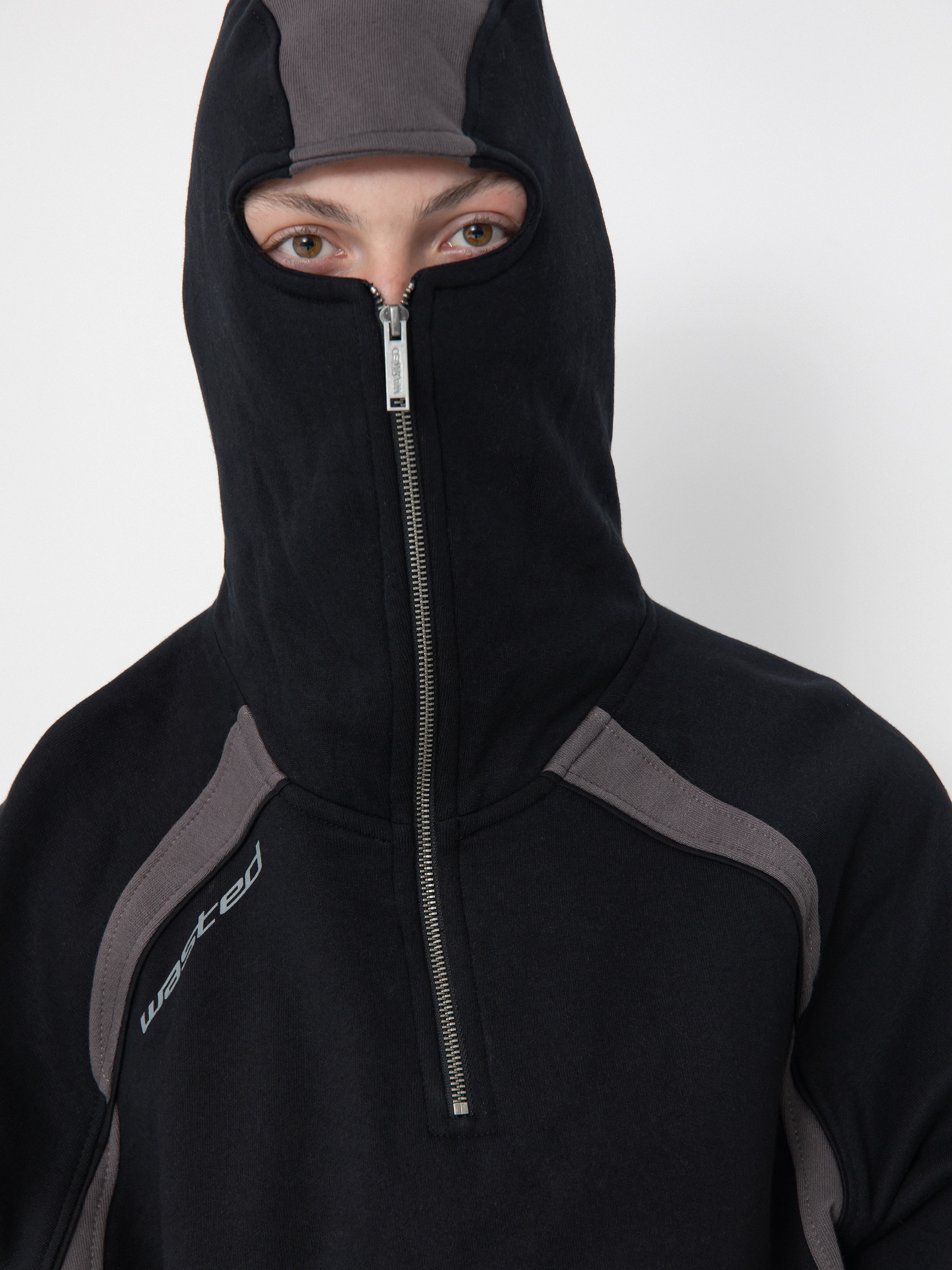 Wasted Paris Arena HD Kapucnis pulóver (black/charcoal)