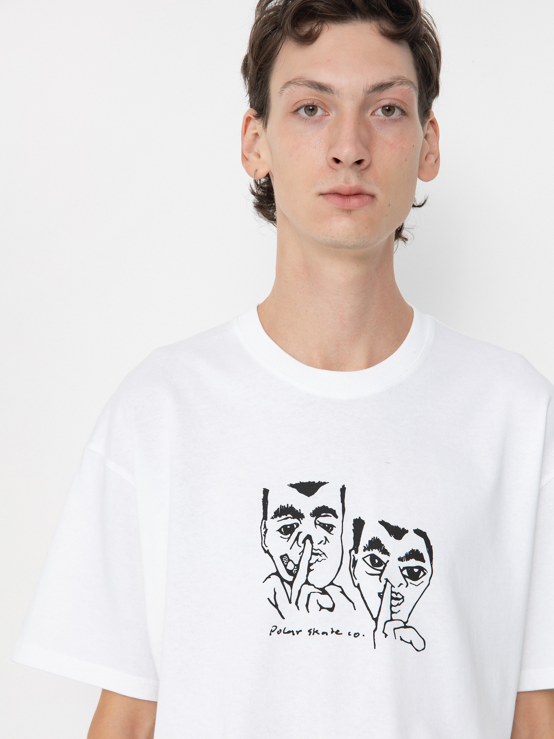 Polar Skate Boogers Póló (white)