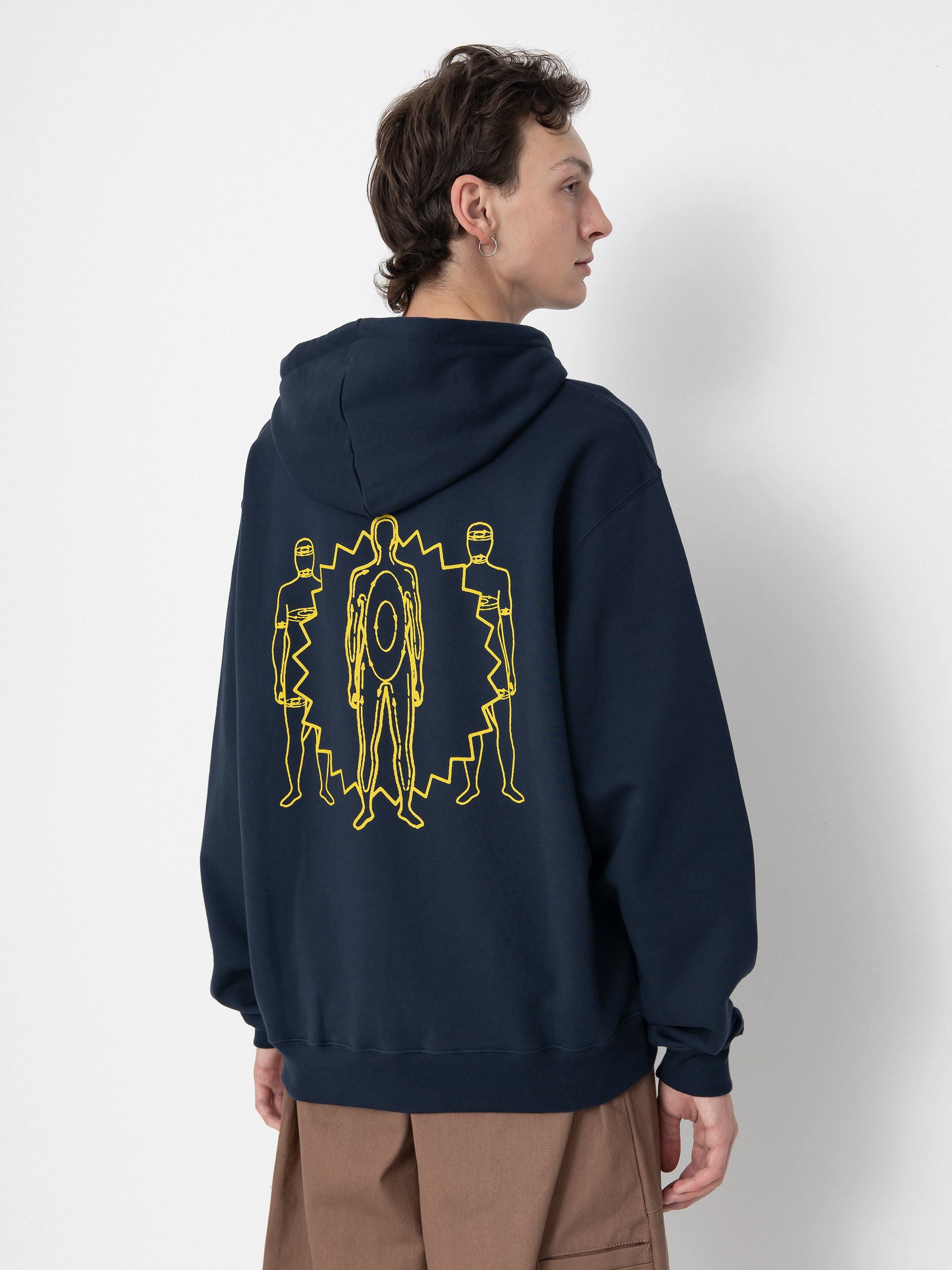 Polar Skate Dave Hoodie Anyone Out There HD Kapucnis pulóver (new navy)